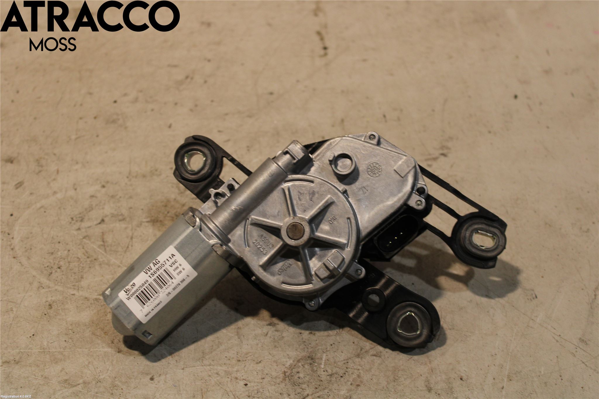 Volkswagen VW UP! / E-UP! Torkarmotor Baklucka