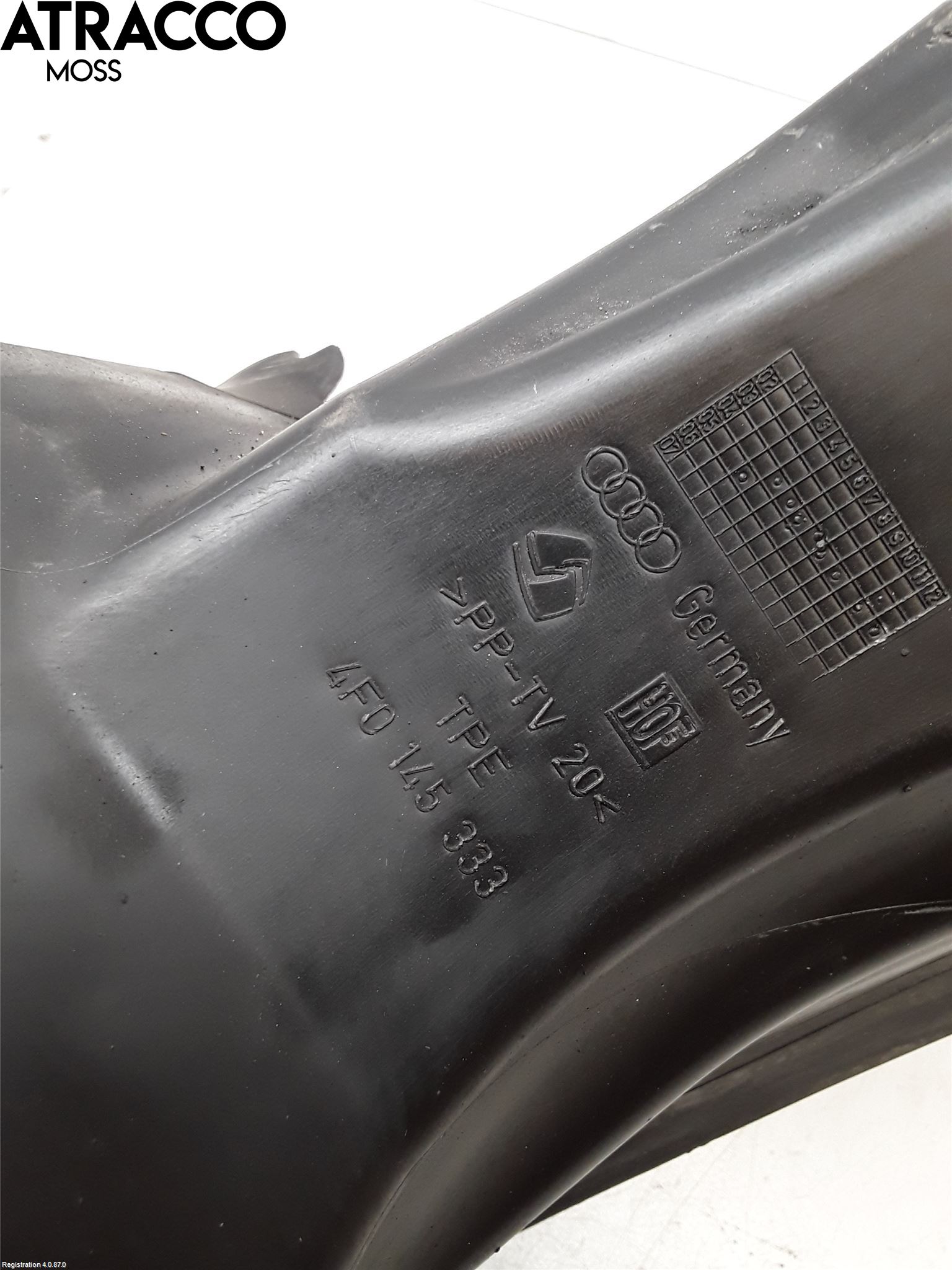 Audi A6/S6     05-11 Deflektor Plåt-Plast Kylning