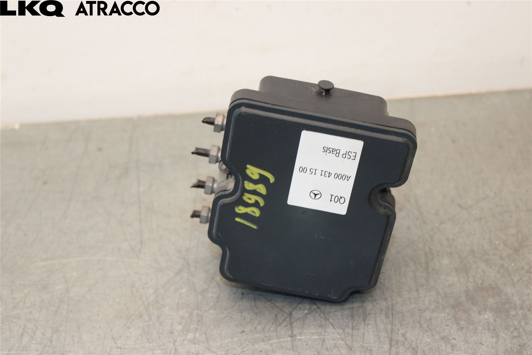 Mercedes-Benz MB B-KLASS (W246/W242) 12-19 Abs Hydraulaggregat