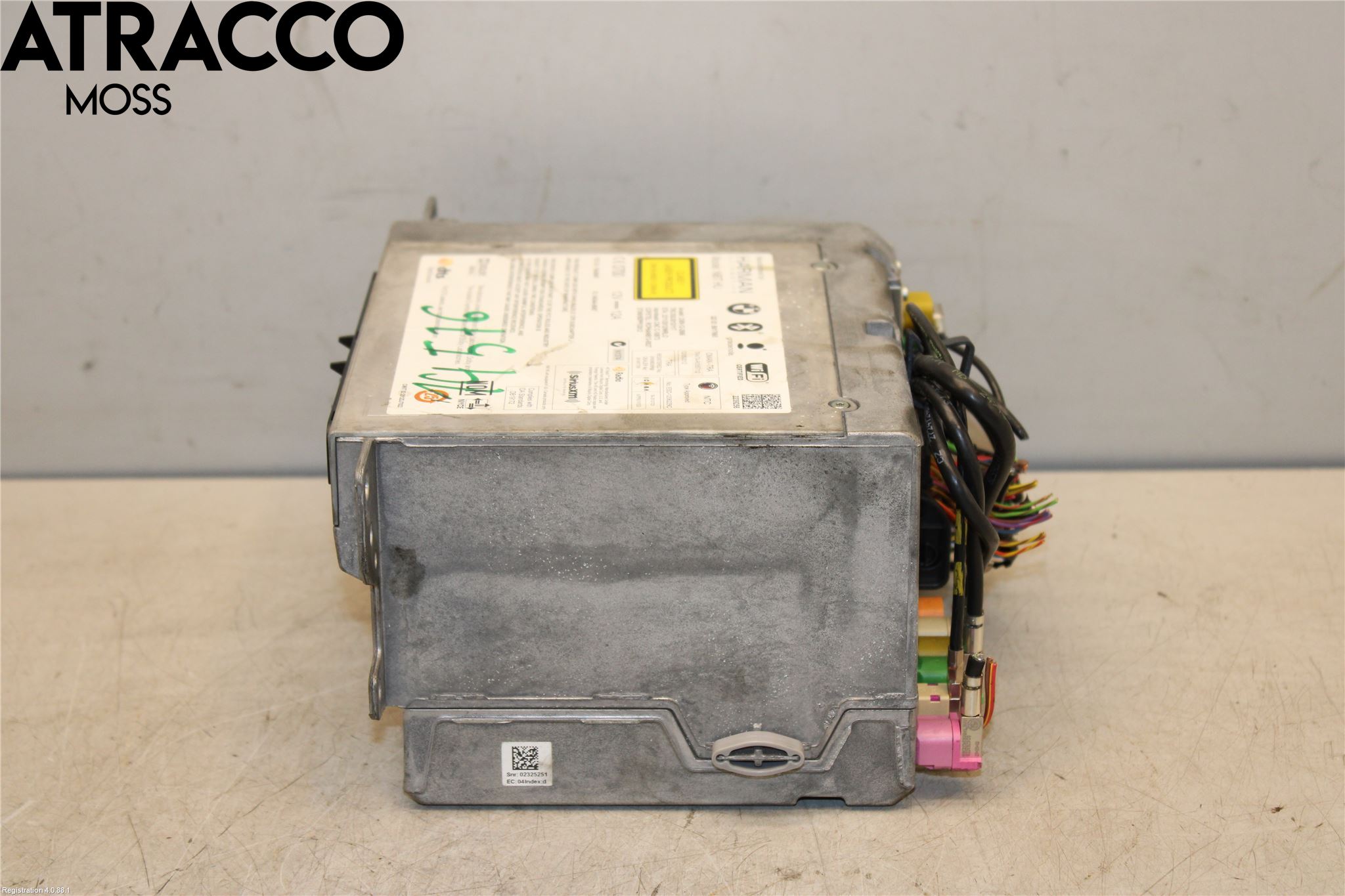 BMW 3 GT F34 13-19 Cd Radio - Multimediapanel