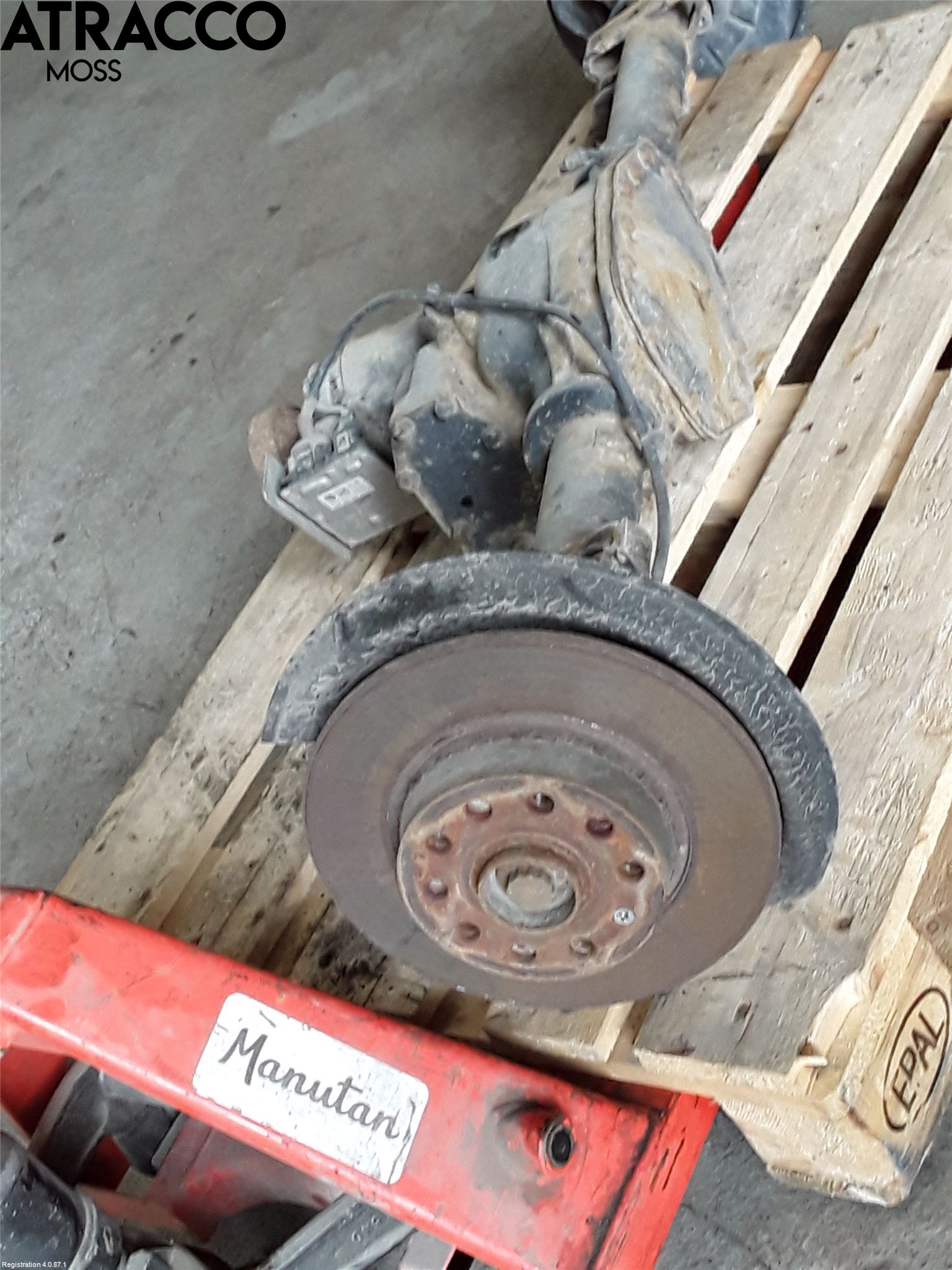 Volkswagen VW CADDY 16-20 Bakaxel