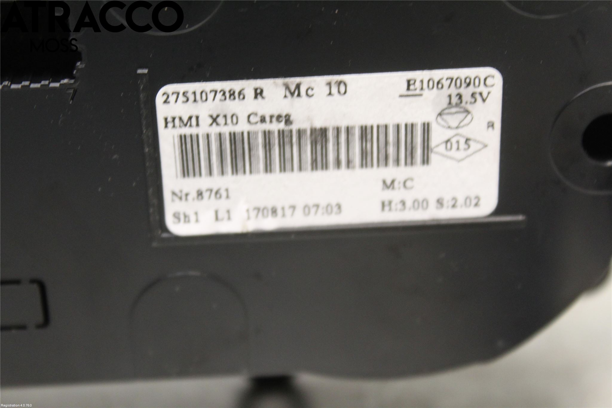 Renault ZOE/E-TECH 13- Ac Styrenhet Ac Manöveren