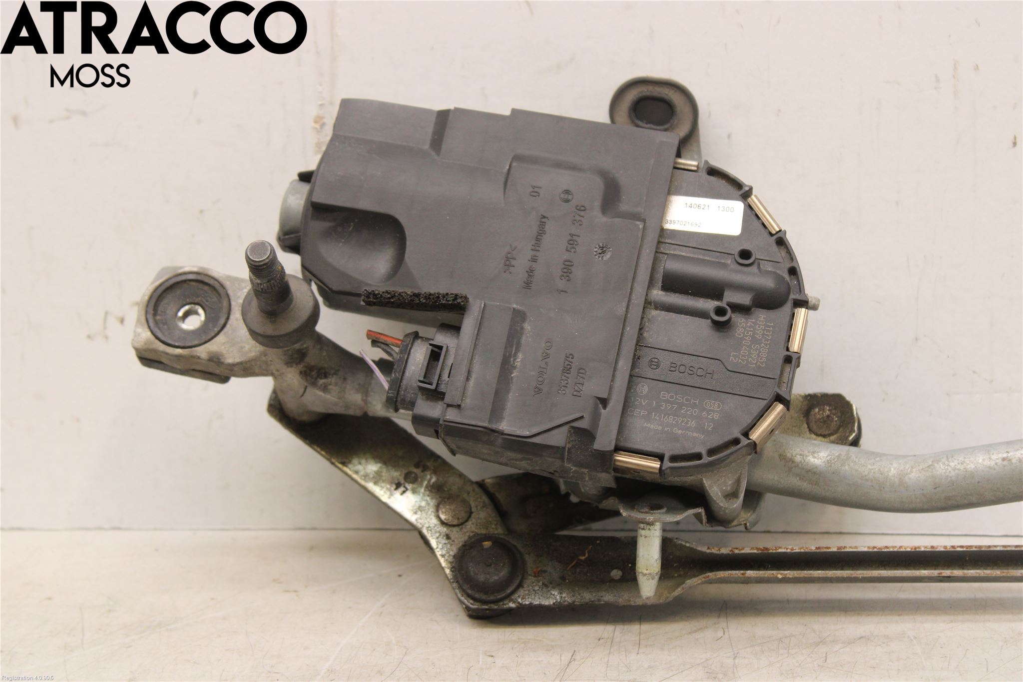 Volvo V40 12-19 Torkarmotor Vindruta