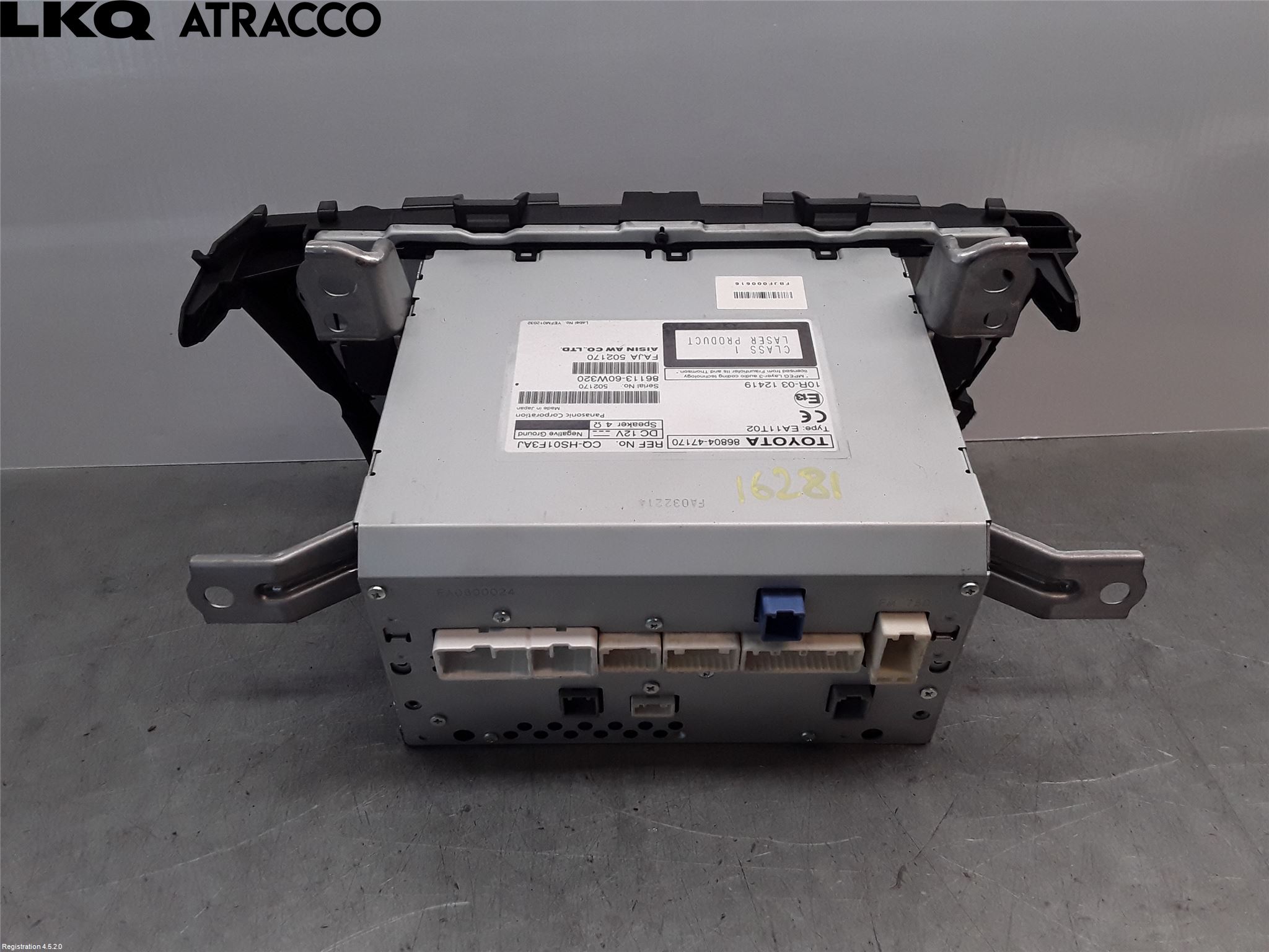 Toyota PRIUS+ ZVW40 12-20 Radio