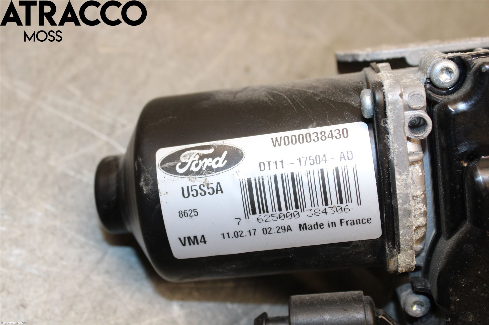 Ford TRANSIT/TOURNEO CONNECT 13-22 Torkarmotor Vindruta