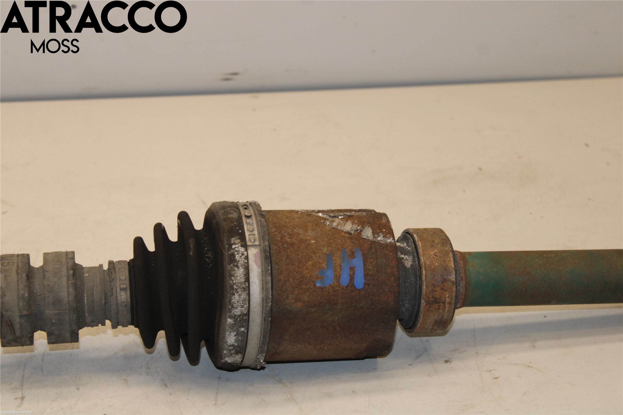 Nissan QASHQAI+2  10-14 Drivaxel Fram Höger