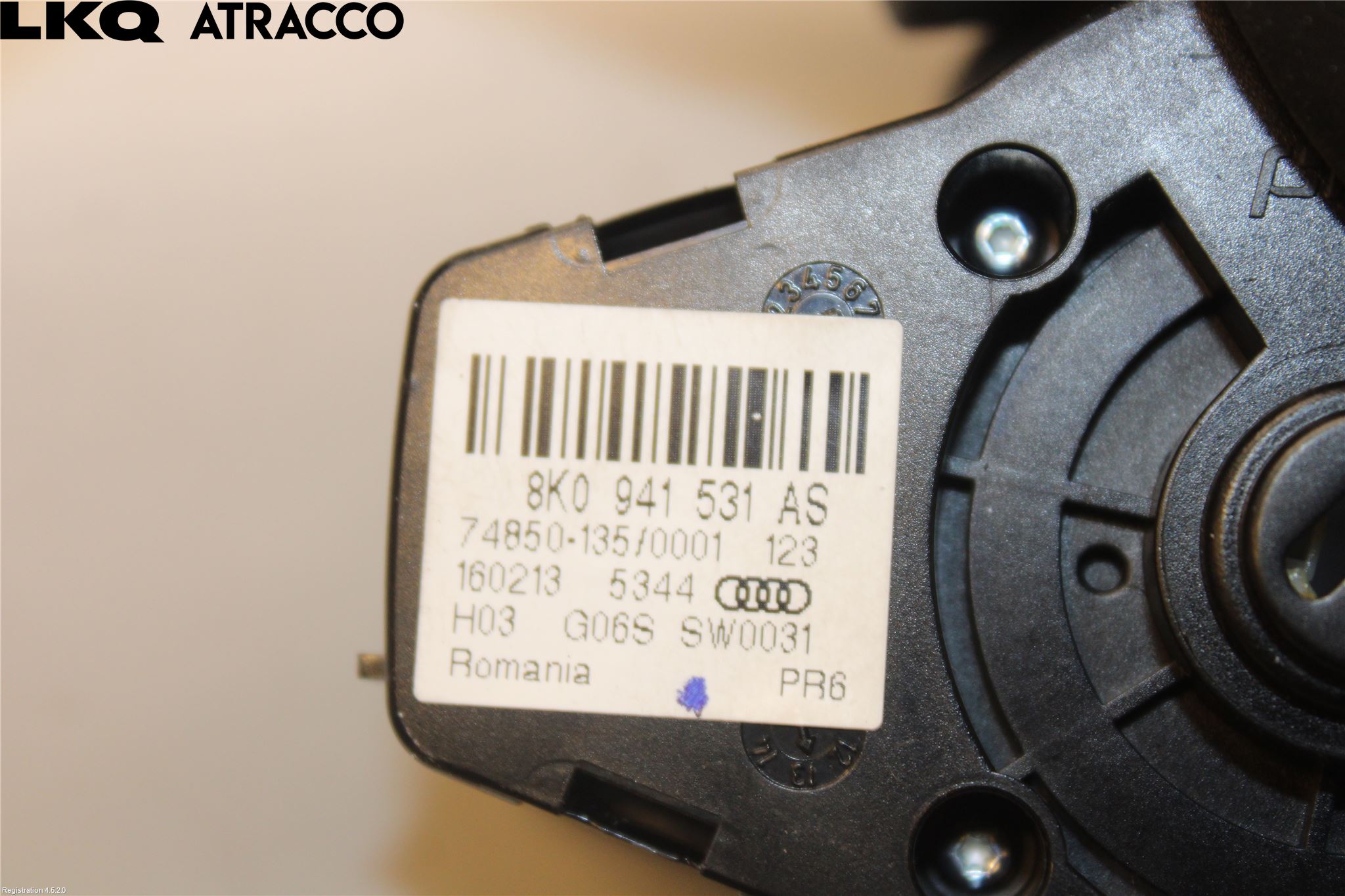 Audi A4/S4 08-11 Strömställare Ljus
