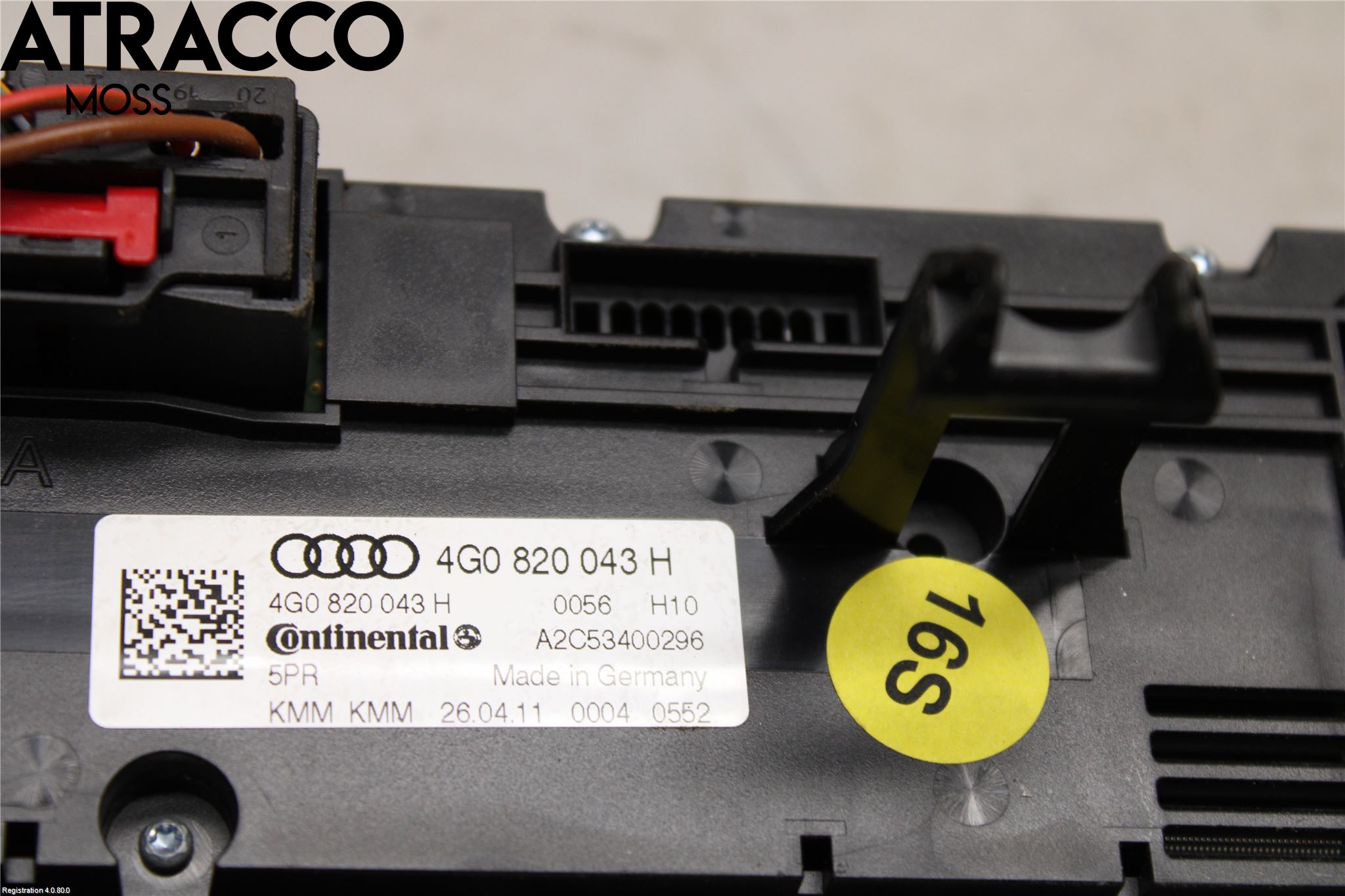 Audi A6/S6 4G 11-18 Ac Styrenhet Ac Manöveren