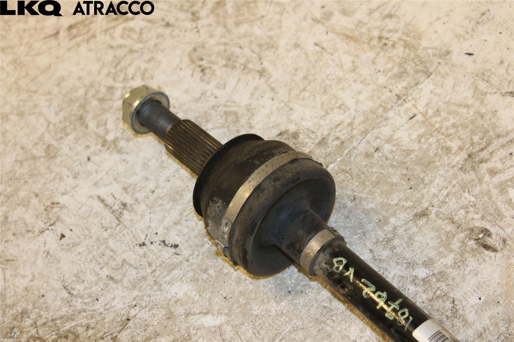 Xpeng G9 22- Drivaxel Bak Vänster