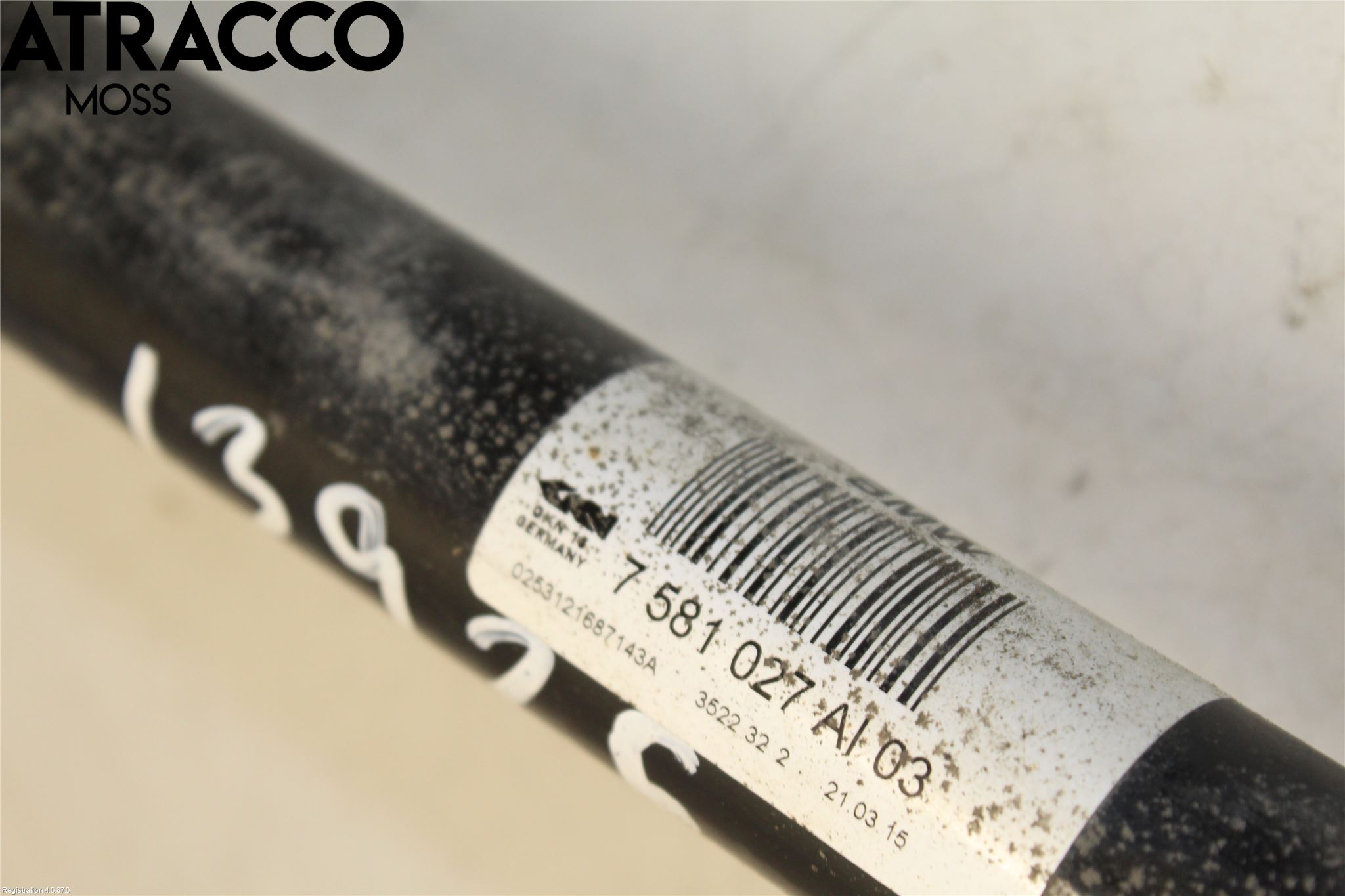 BMW 5 F10/F11/F18 09-17 Drivaxel Bak Vänster