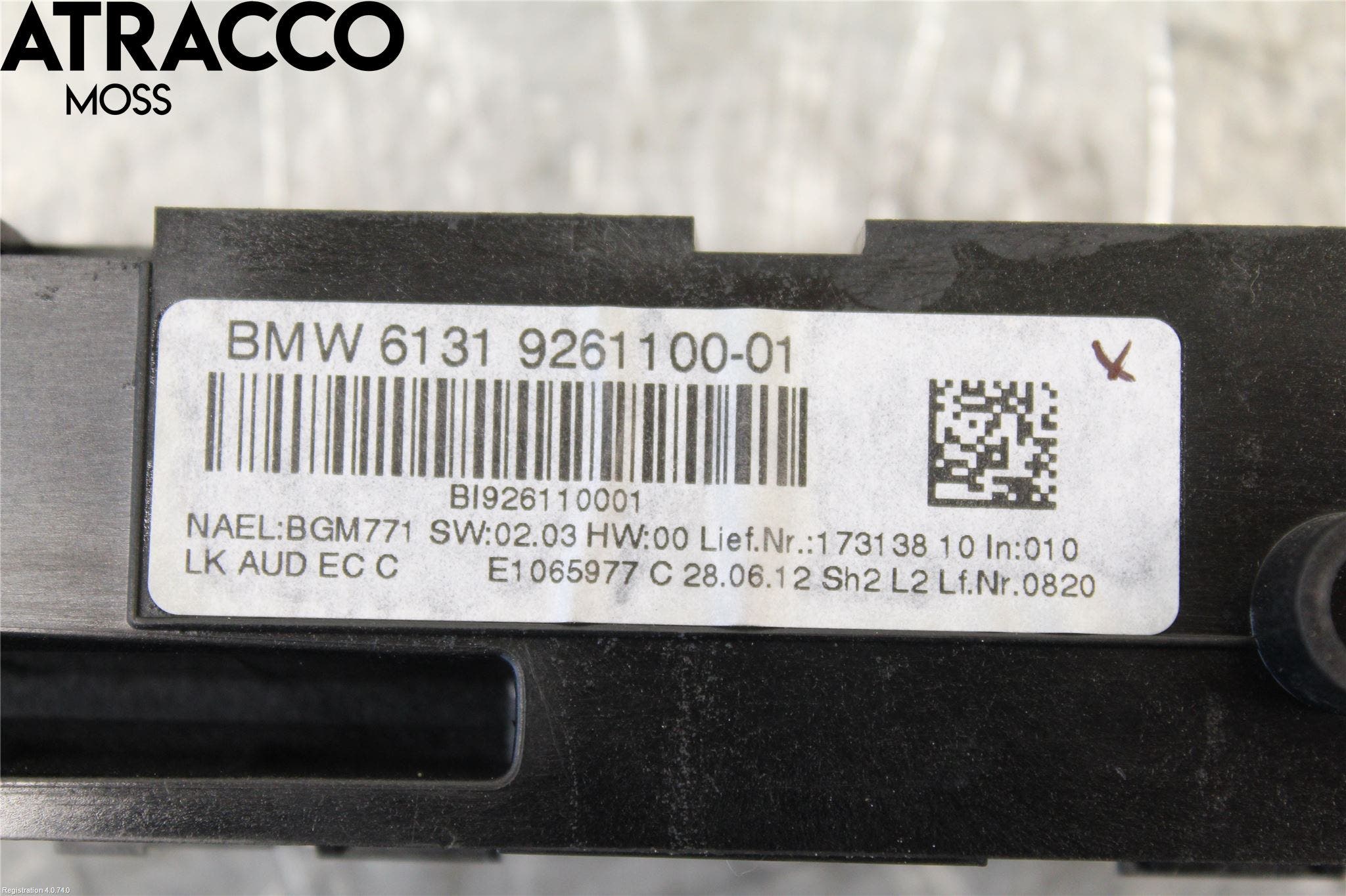BMW 3 F30/F31/F80 12-19 Strömställare Multifunktion