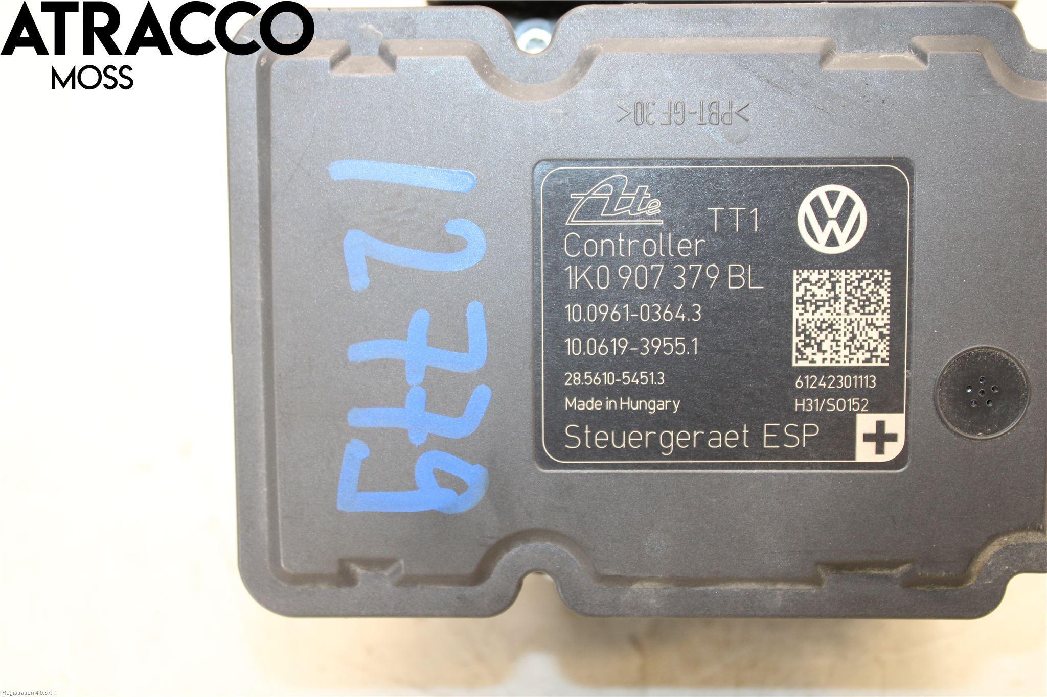 Volkswagen VW GOLF PLUS/CROSS GOLF 04-14 Abs Hydraulaggregat