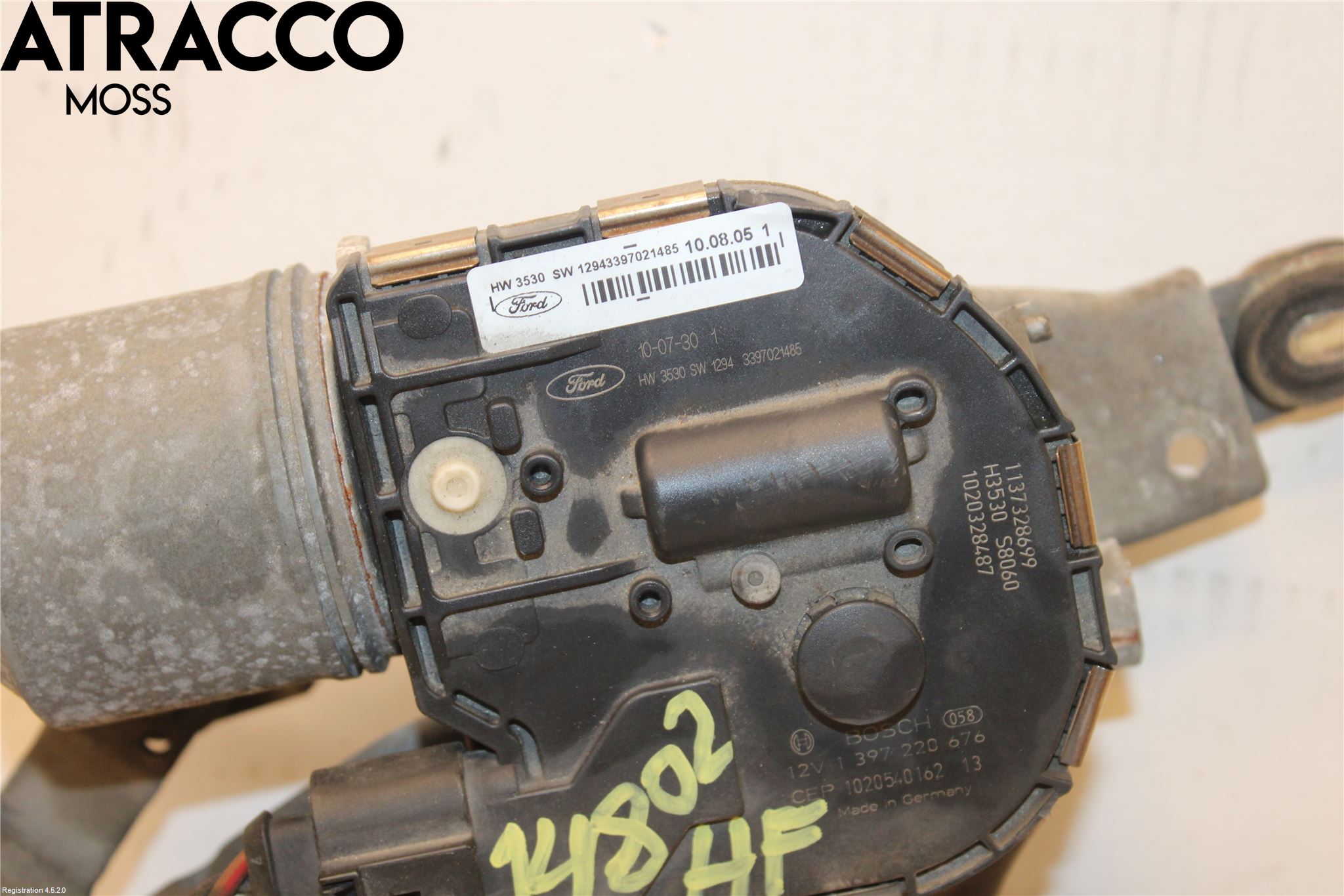 Ford S-MAX 06-15 Torkarmotor Vindruta
