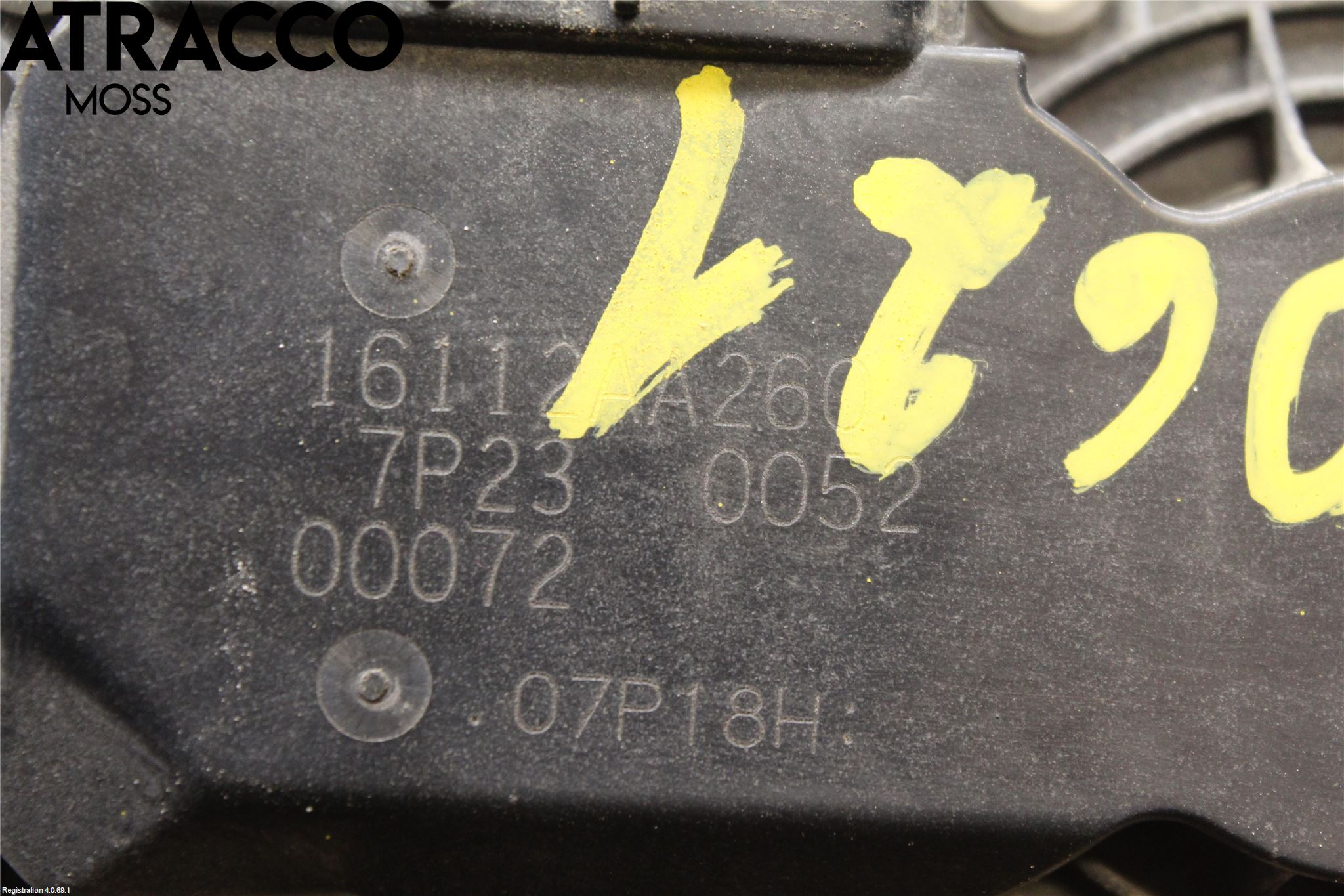 Subaru XV 12-17 Injspjällhus