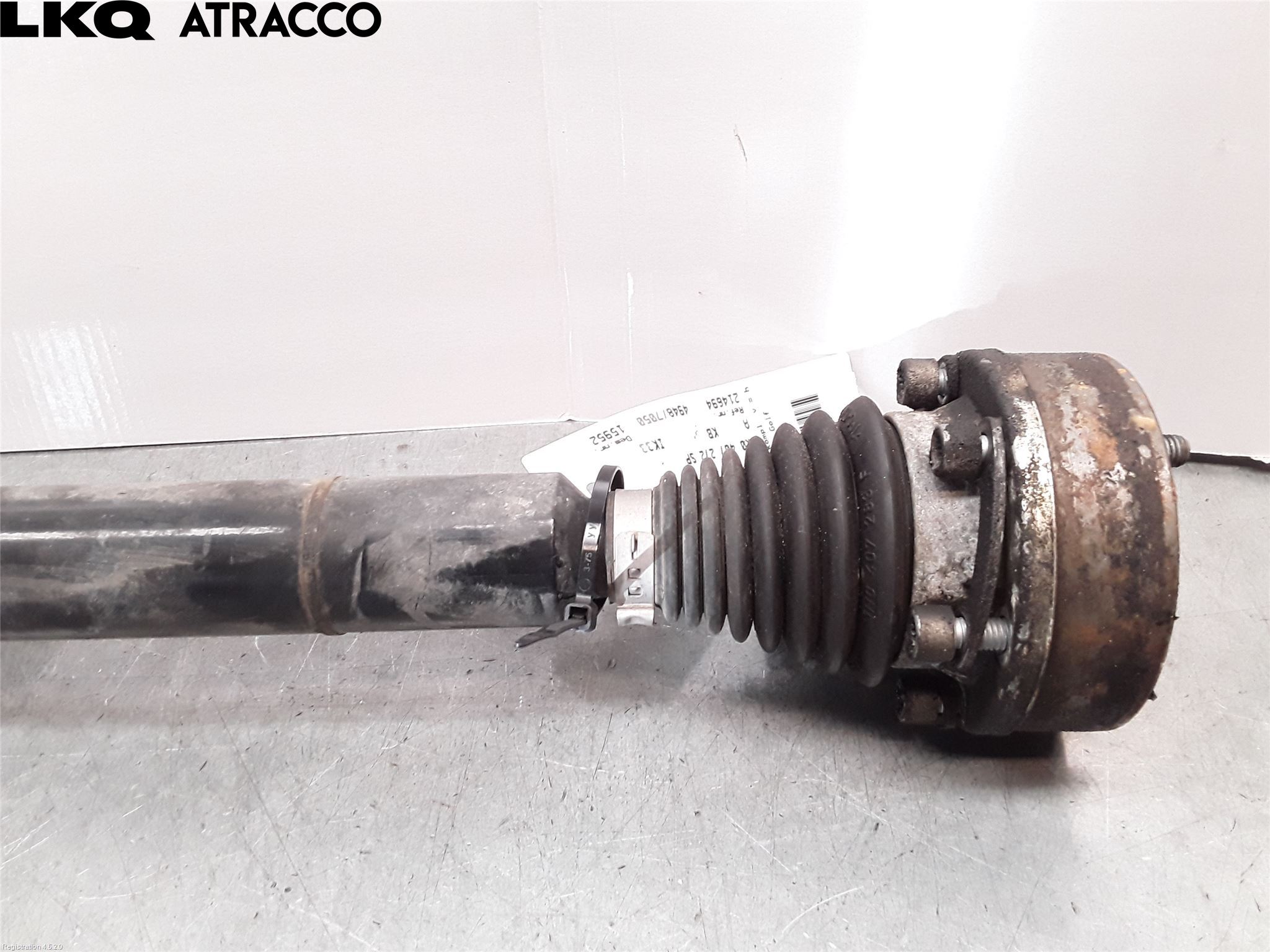 Volkswagen VW GOLF PLUS/CROSS GOLF 04-14 Drivaxel Fram Vä Hö