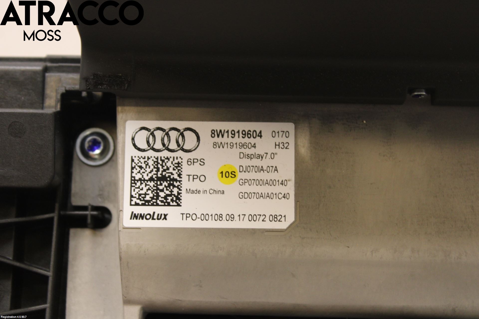 Audi A4 12-15 Bildskärm
