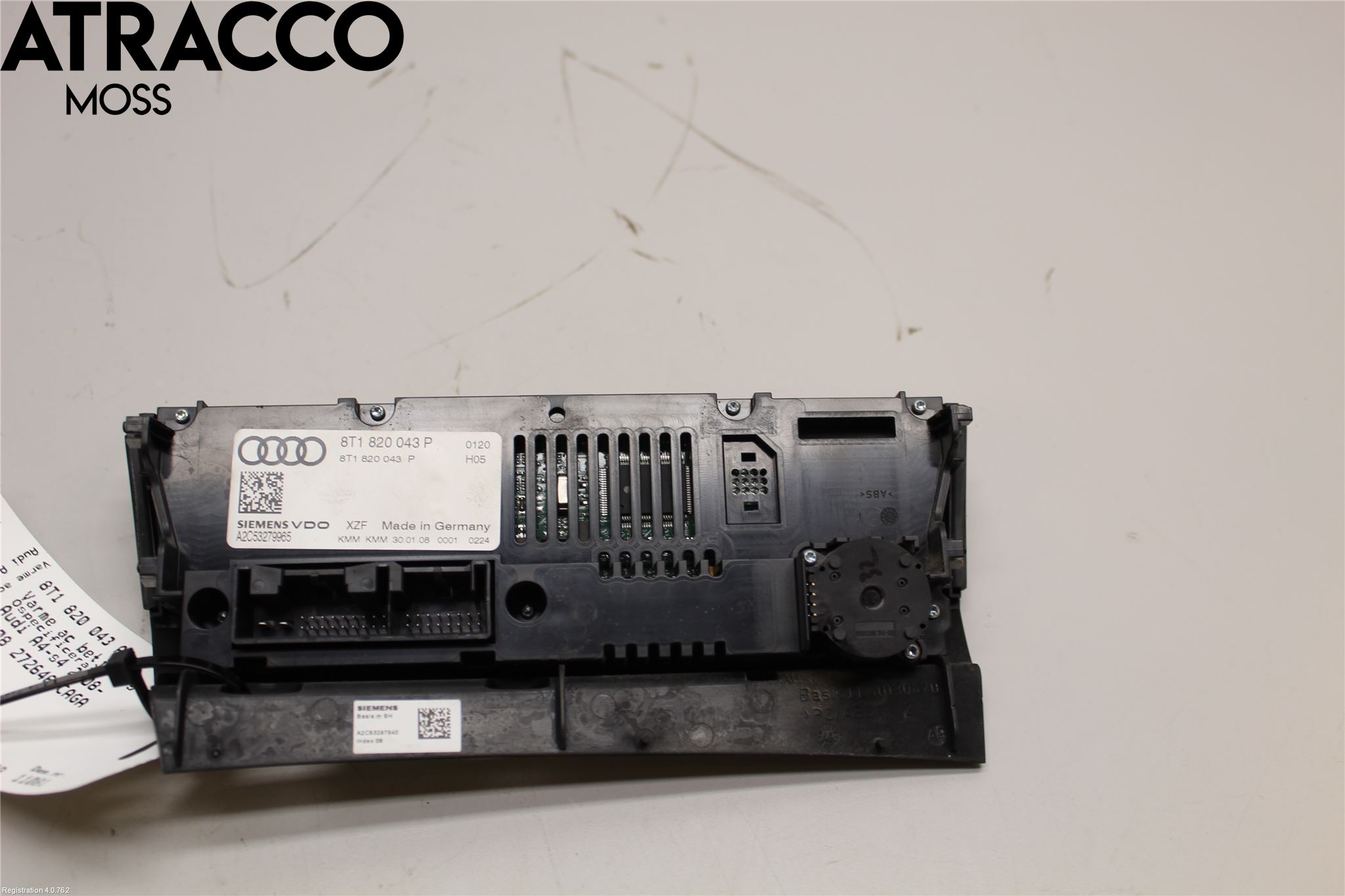 Audi A4/S4 08-11 Ac Styrenhet Ac Manöveren