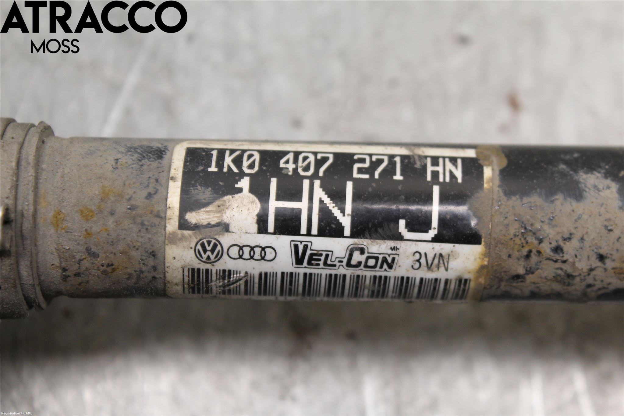 Volkswagen VW GOLF VI 09-13 Drivaxel Fram Vänster