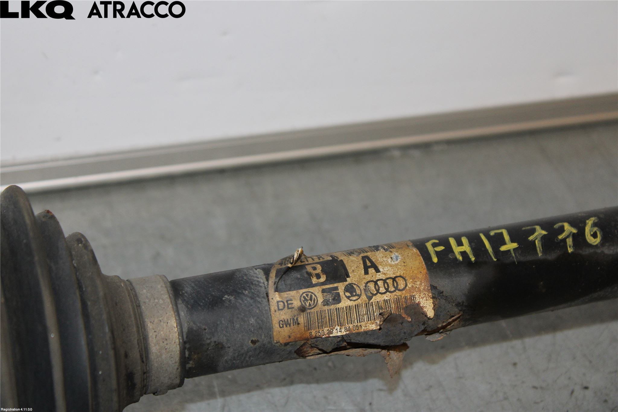 Audi A6/S6 4G 11-18 Drivaxel Fram Höger
