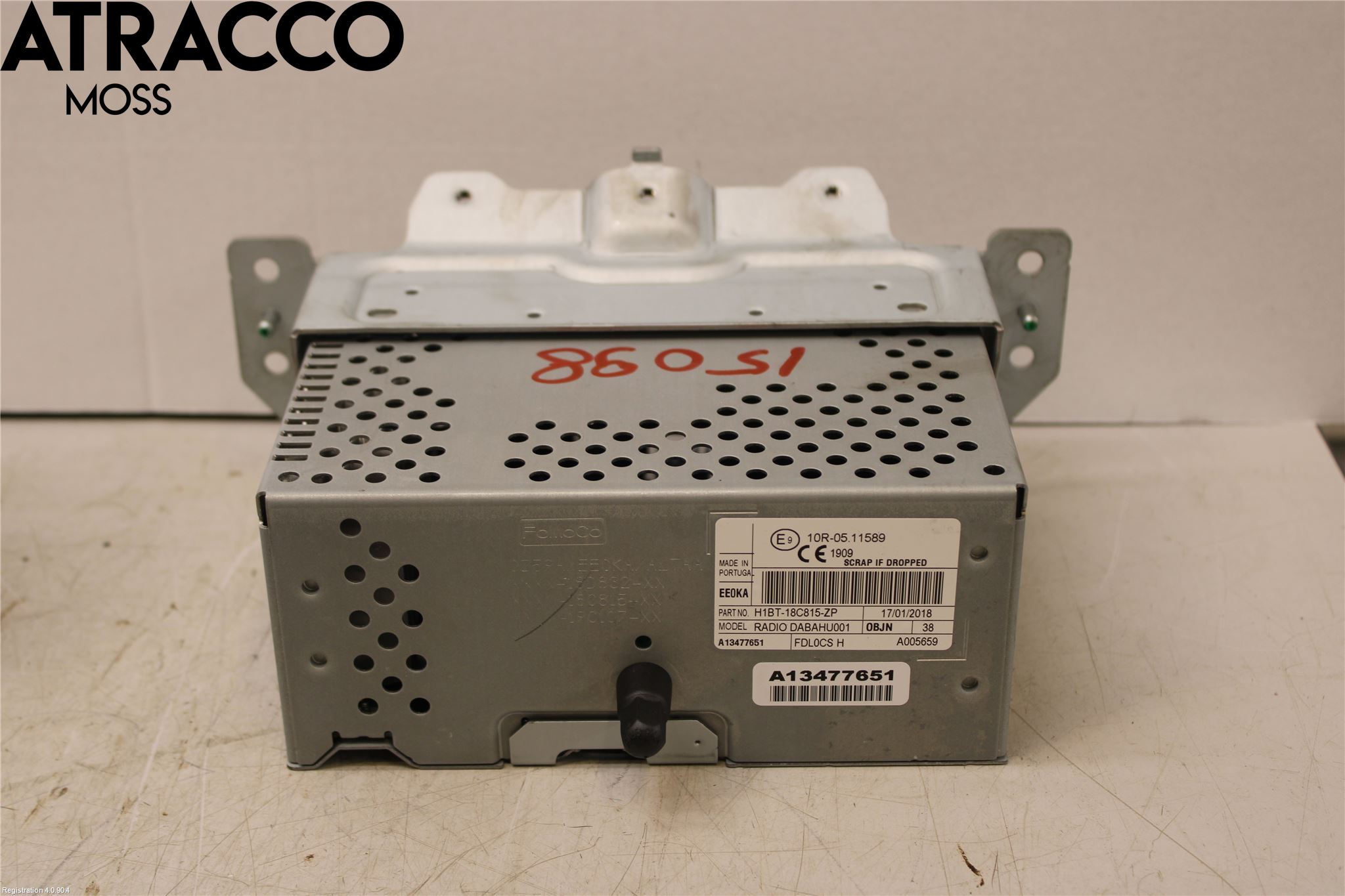 Ford FIESTA (VII) 18-23 Cd Radio - Multimediapanel