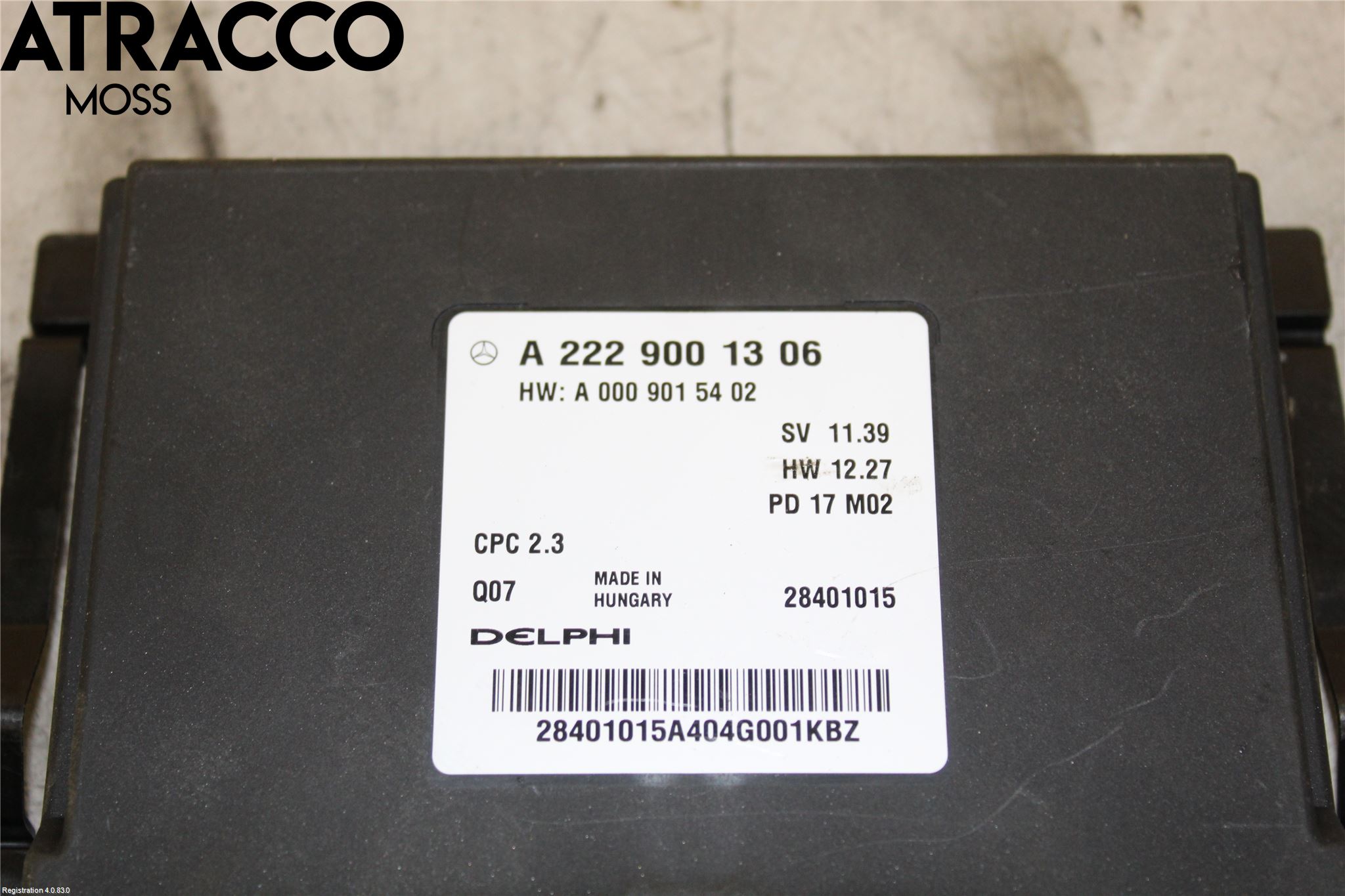 Mercedes-Benz MB C-KLASS (W205) 14-21 Styrenhet Övrigt