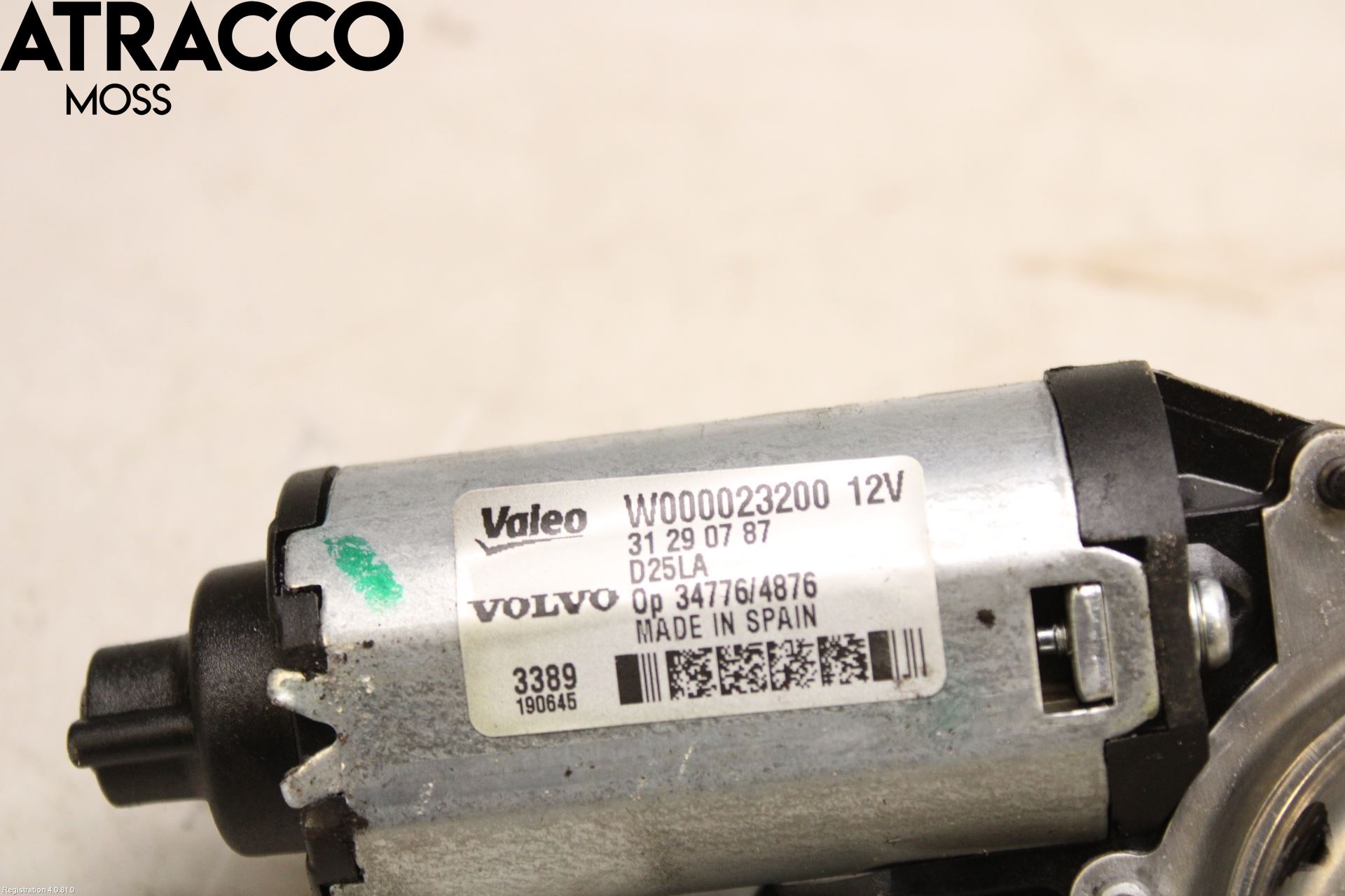 Volvo XC70 08-13 Torkarmotor Baklucka