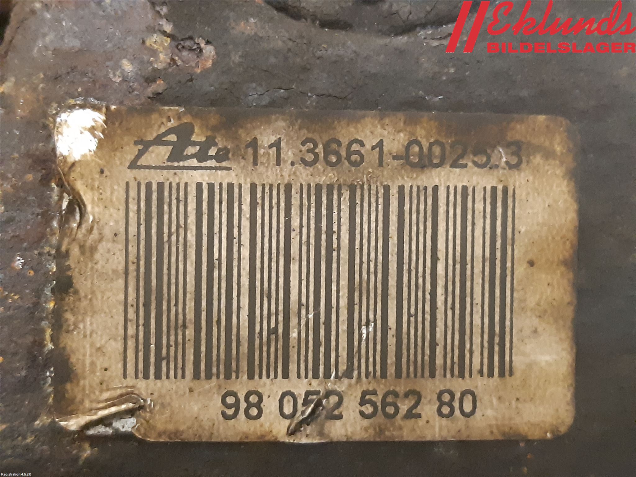 Toyota PROACE II 16- Bromsok Fram Vänster