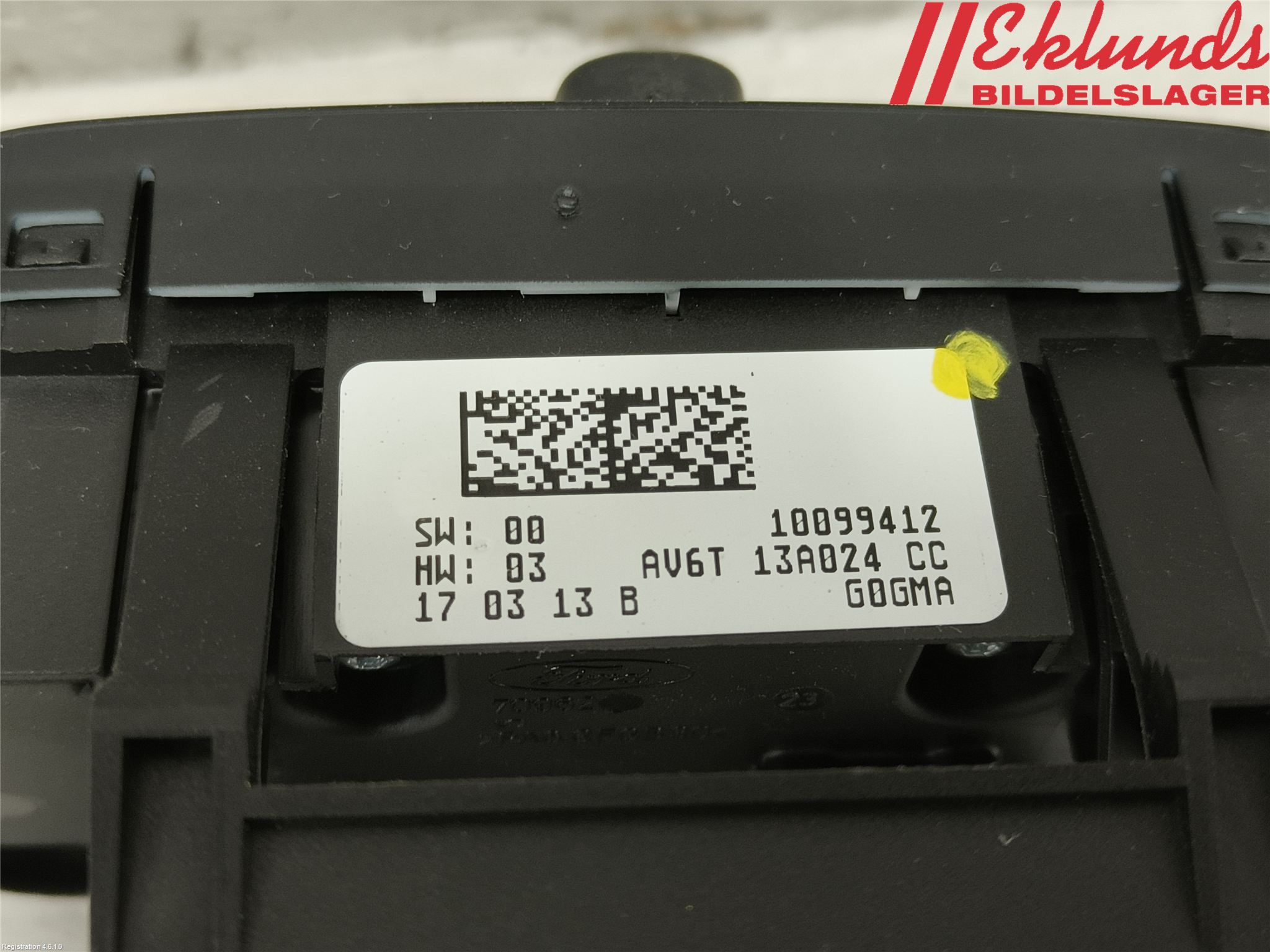 Ford KUGA 17-19 Strömställare Ljus