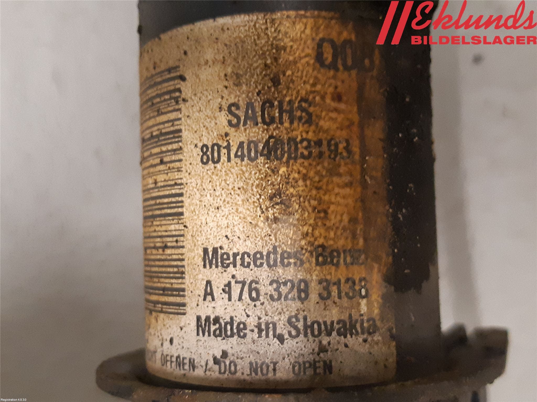 Mercedes-Benz MB CLA-KLASS (C117/X117) 13-19 Fjäderben Fram Vänster