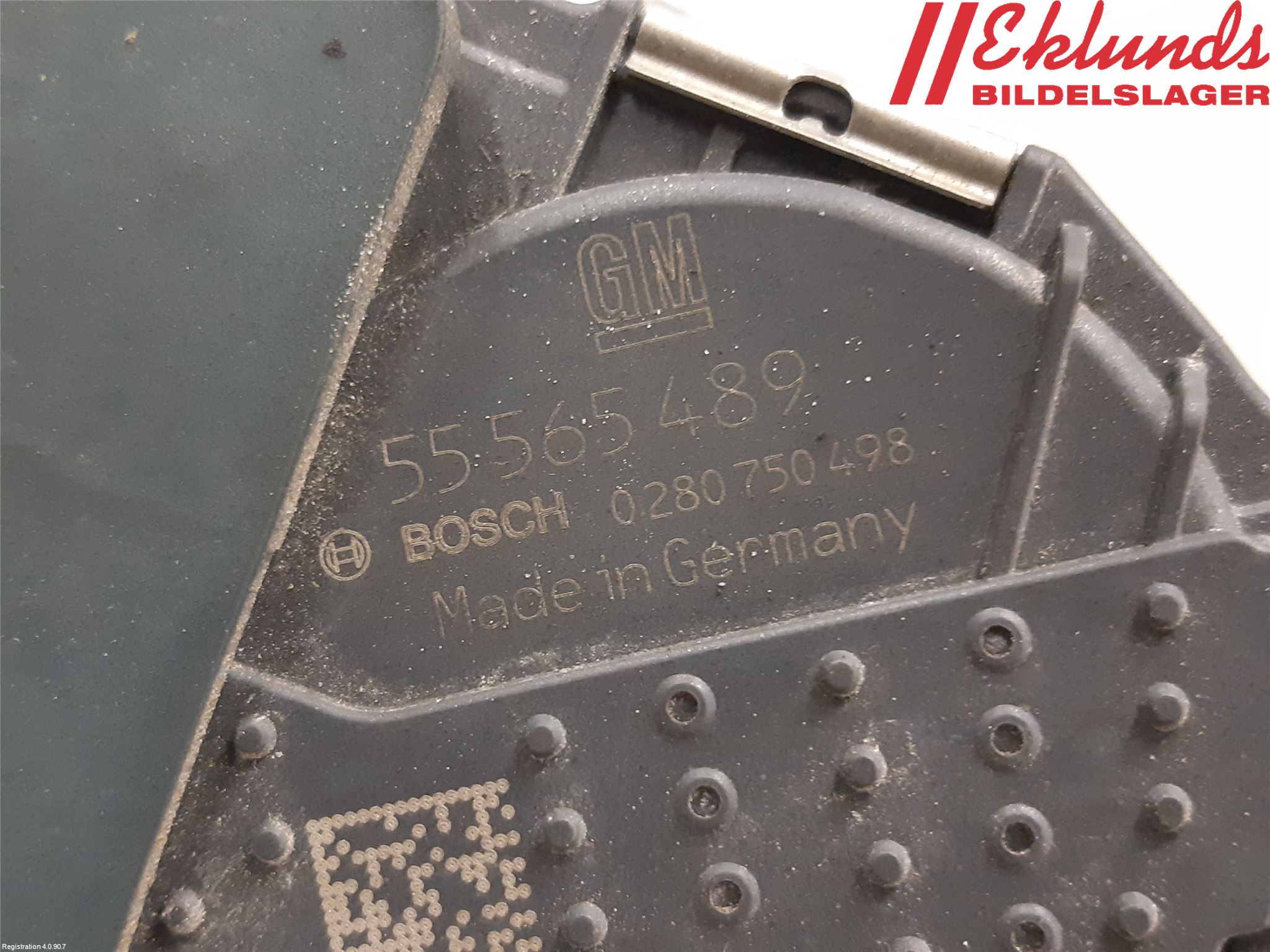 Opel MERIVA B 10-17 Injspjällhus