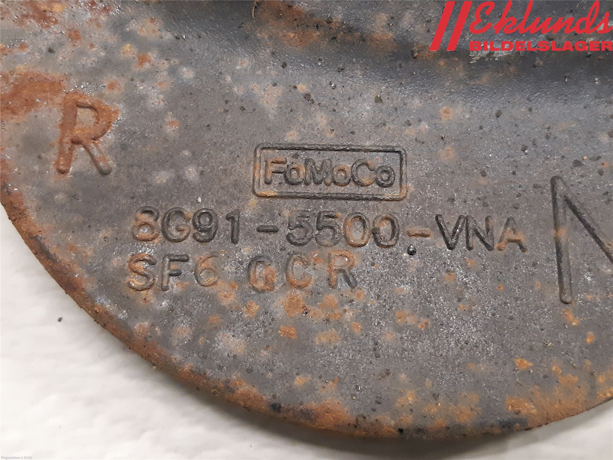 Volvo V70 14-16 Bärarm Bak Övre Höger