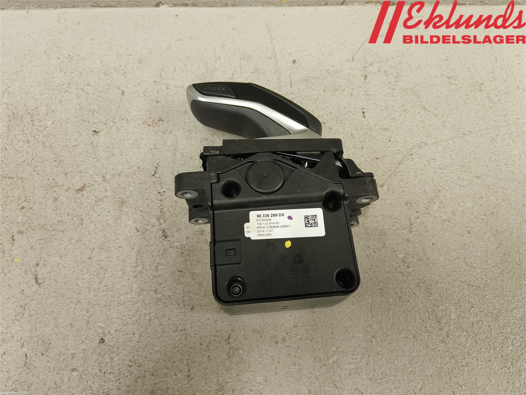 Peugeot 3008 17-24 Växelspak