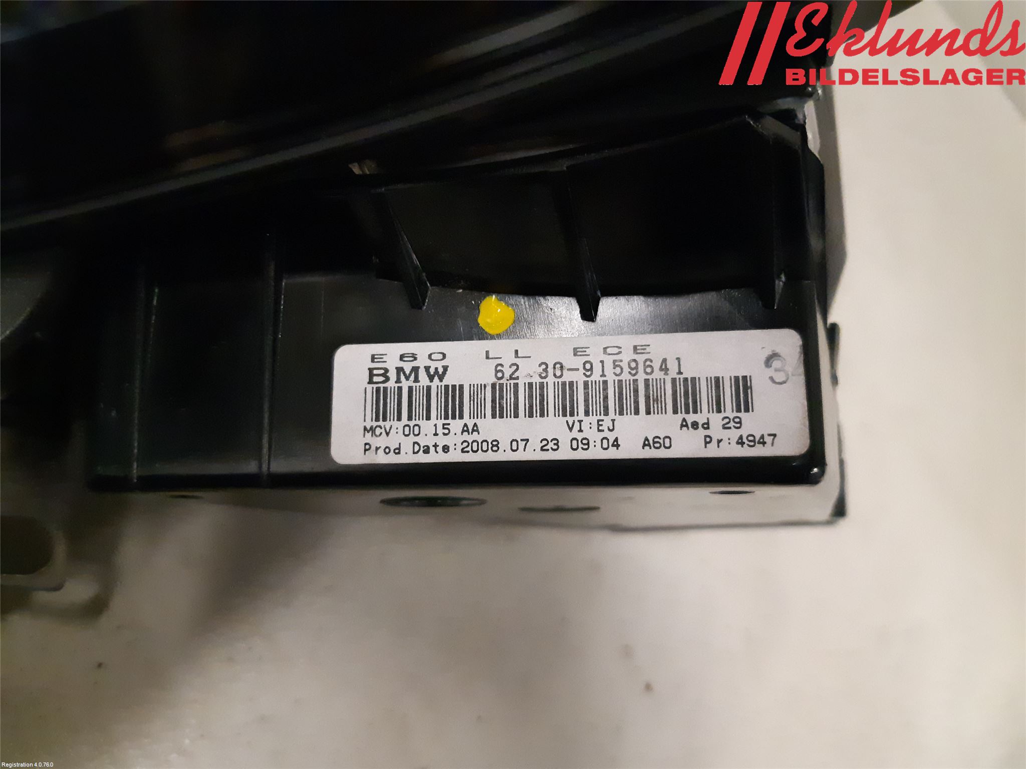 BMW 5 E60/61 Sed/Tou 02-10 Multifunktionsdisplay