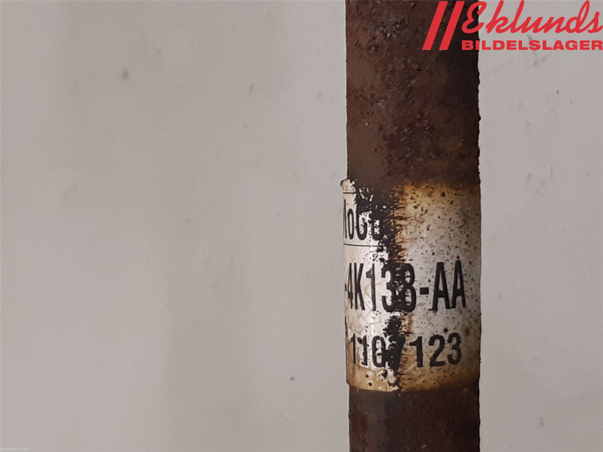 Ford KUGA 13-16 Drivaxel Bak Vä-Hö