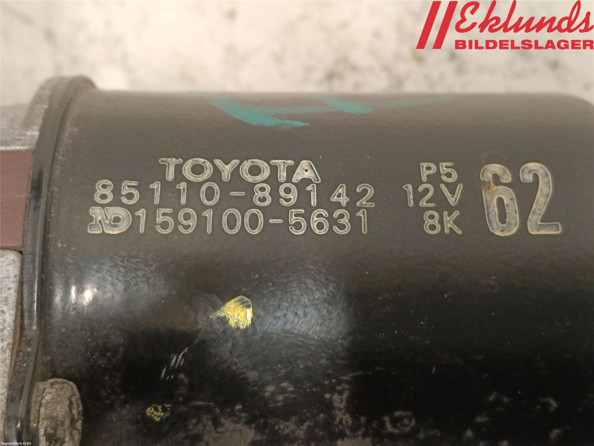 Volkswagen VW TARO       90-96 Torkarmotor Vindruta