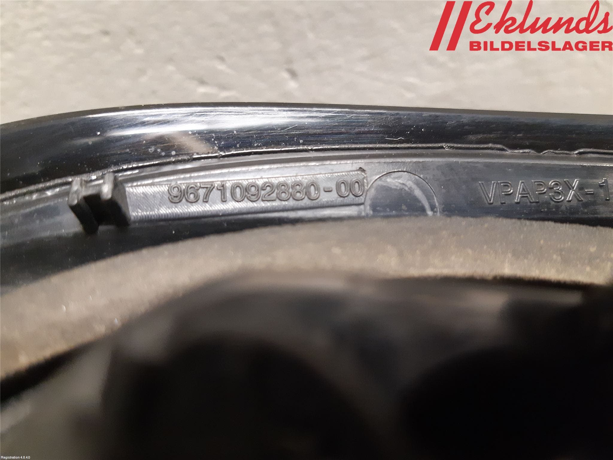 Citroen DS4 Bakljus Lucka Vä