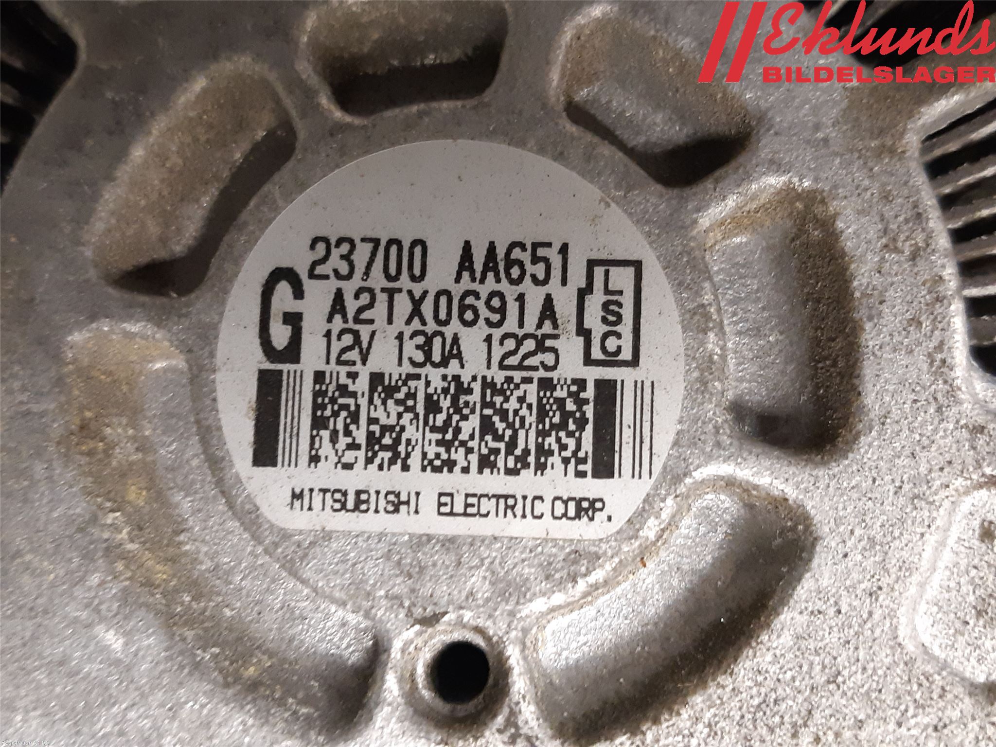 Subaru LEGACY 10-14 Generator