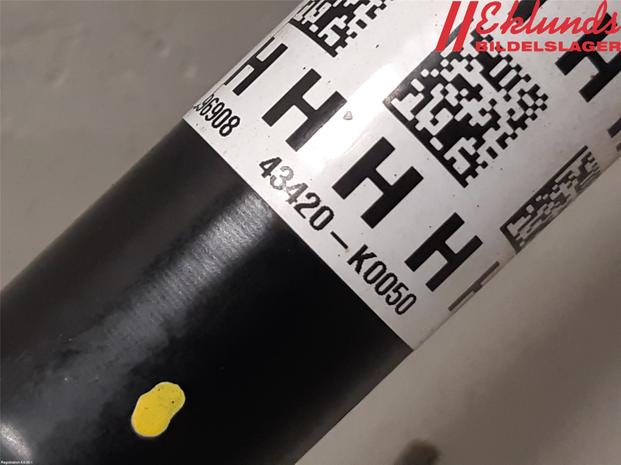 Toyota YARIS XP21 20- Drivaxel Fram Vänster