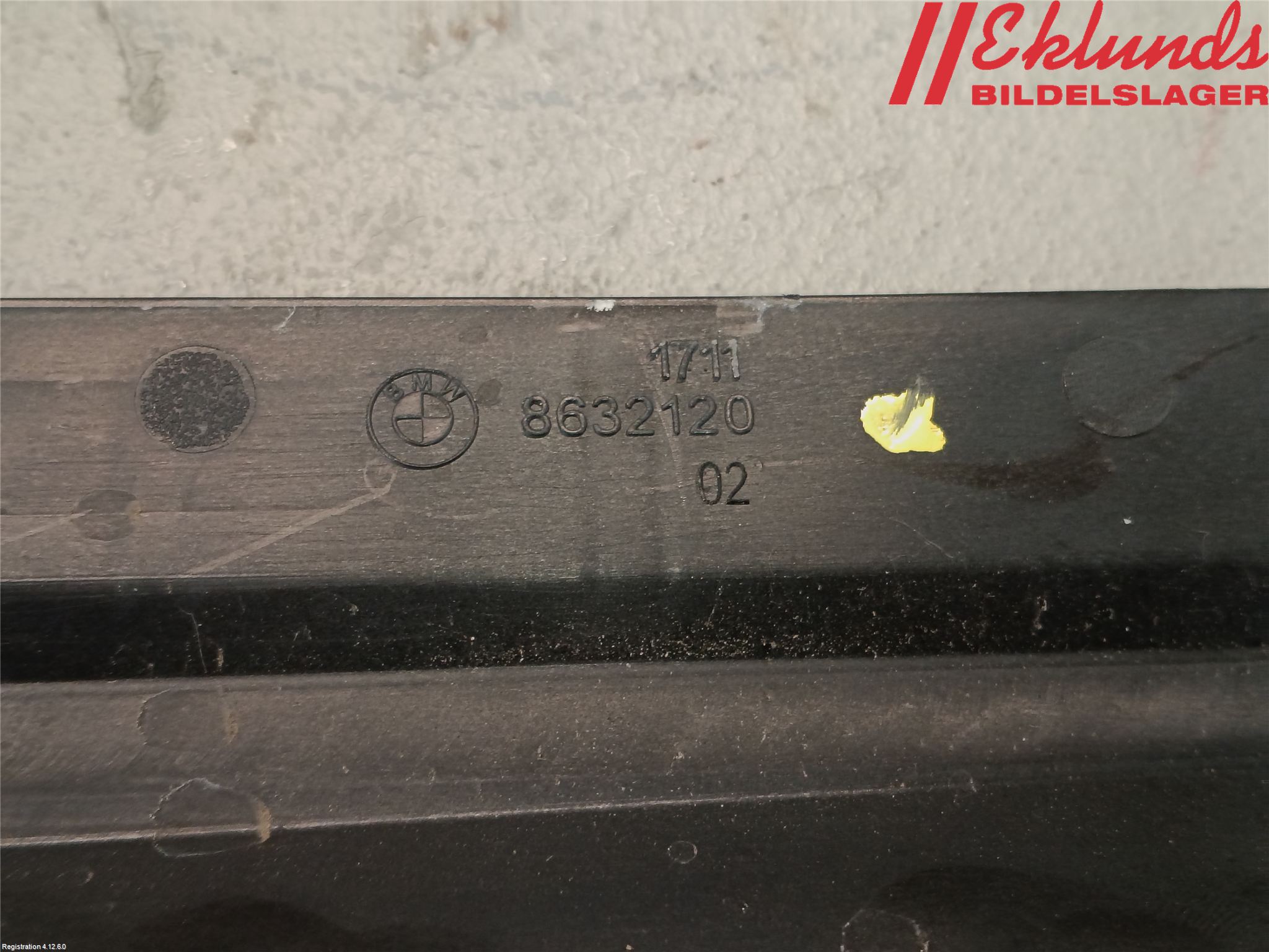 BMW 5 G30/G31/F90 17-23 Deflektor Plåt-Plast Kylning