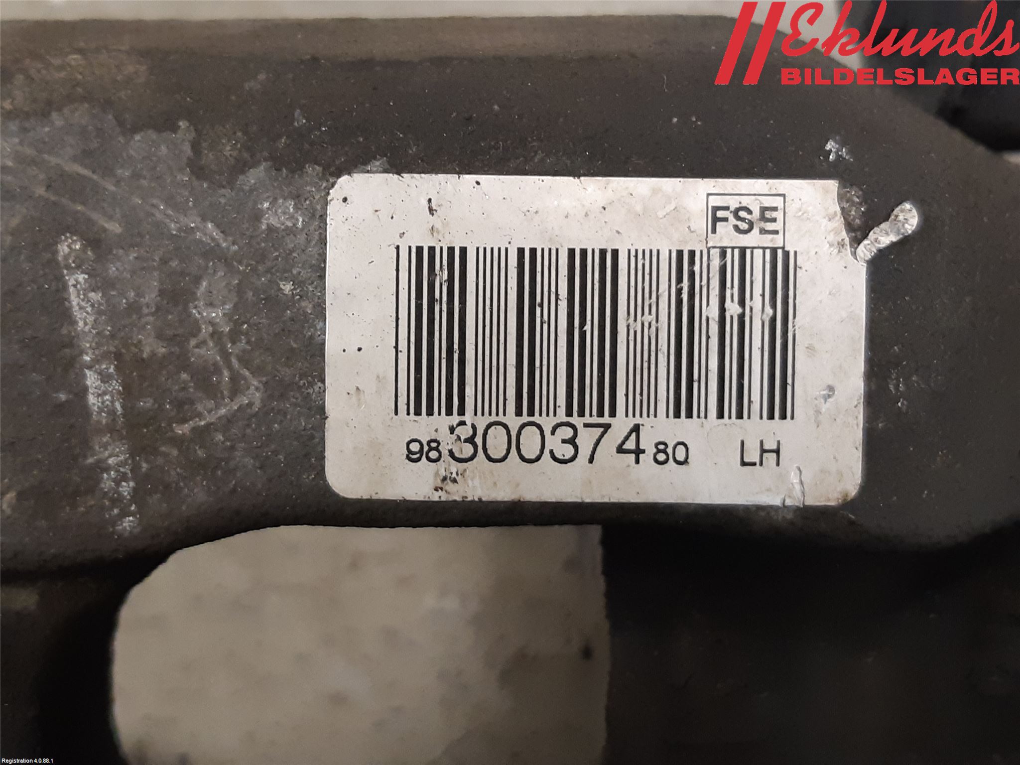 Peugeot EXPERT/E-EXPERT 17- Bromsok Bak Vänster