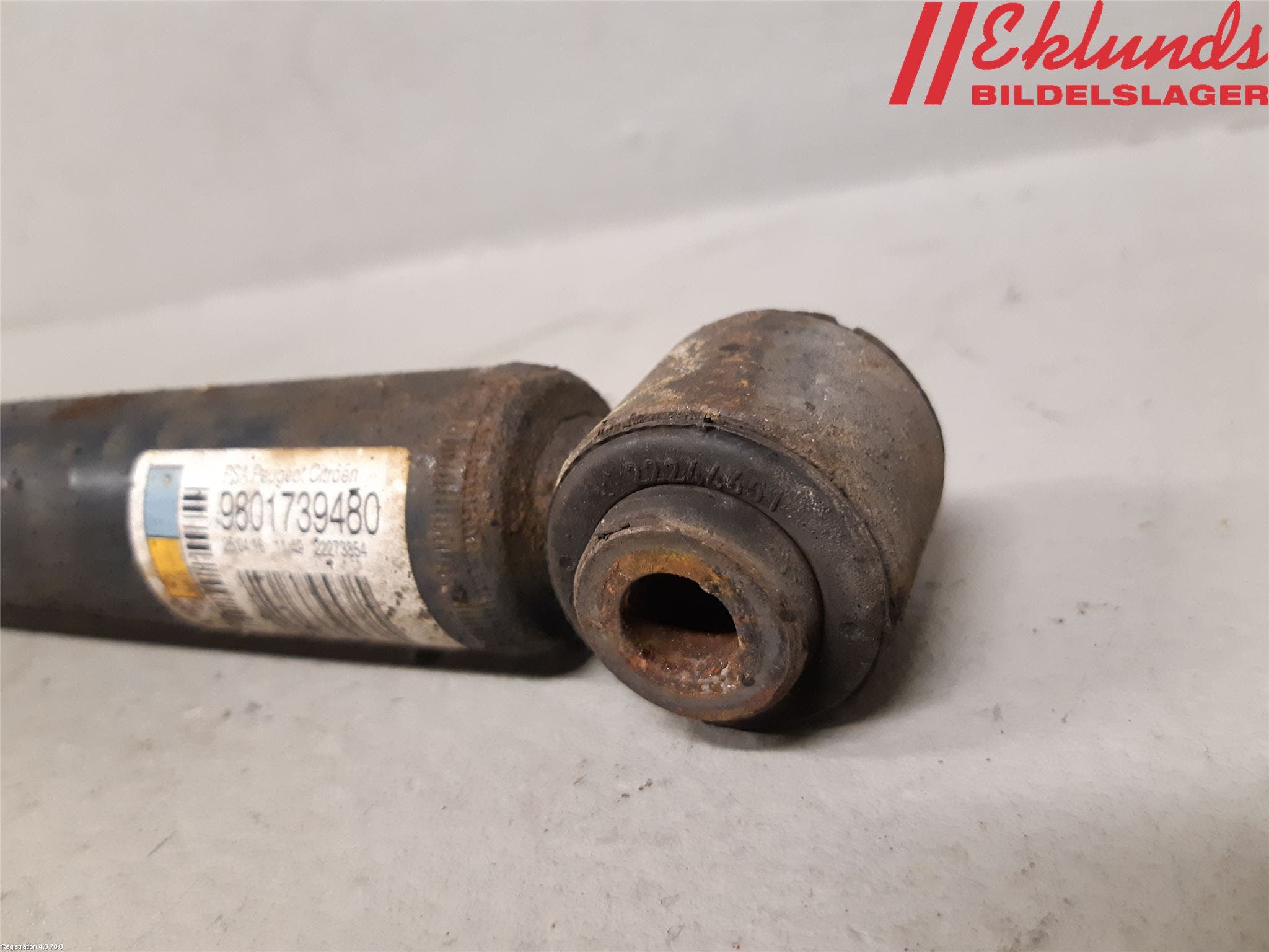 Citroen C3 10-17 Stötdämpare Bak