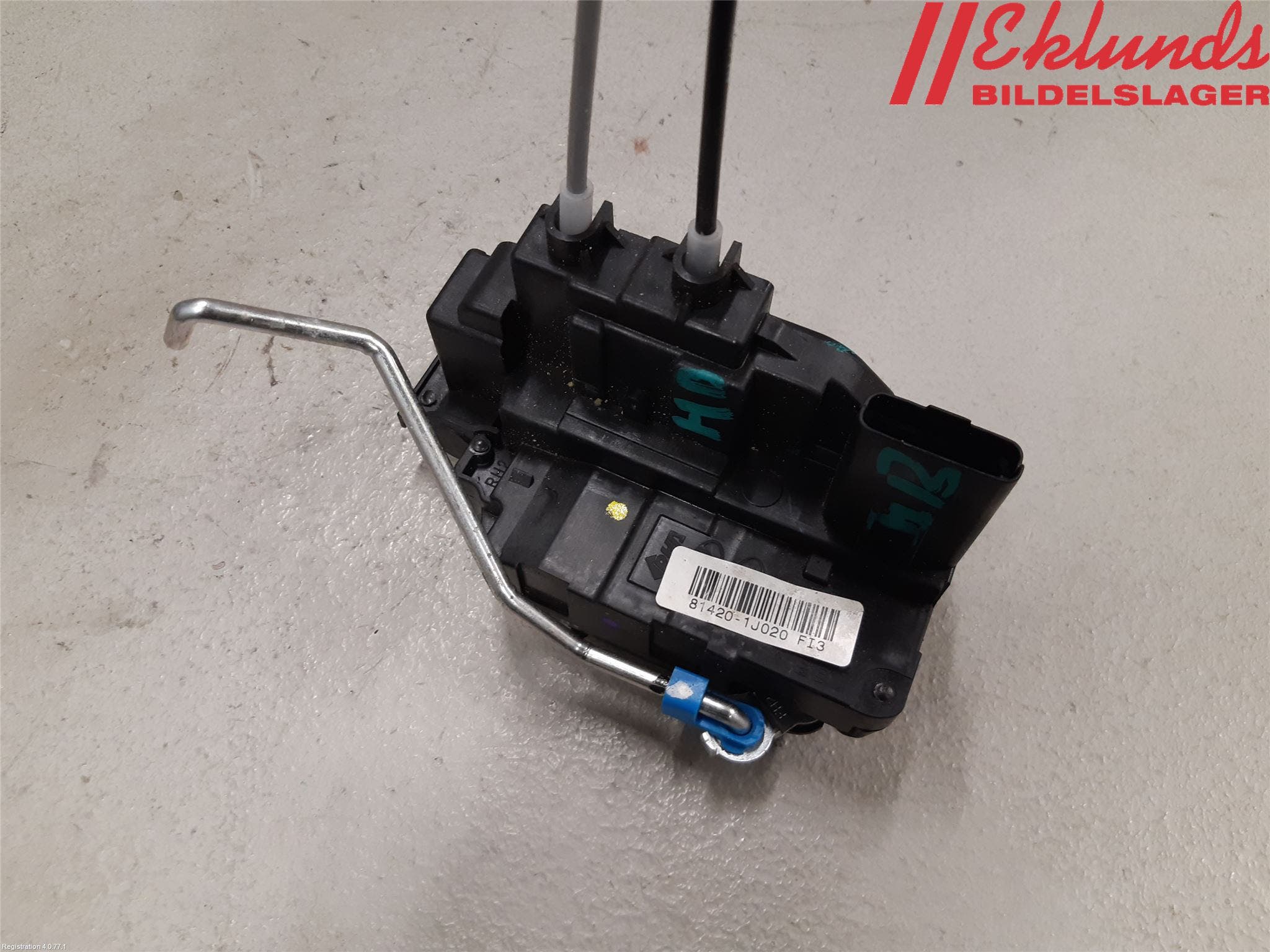 Hyundai i20 PB 09-14 Låskista-Dörrlås