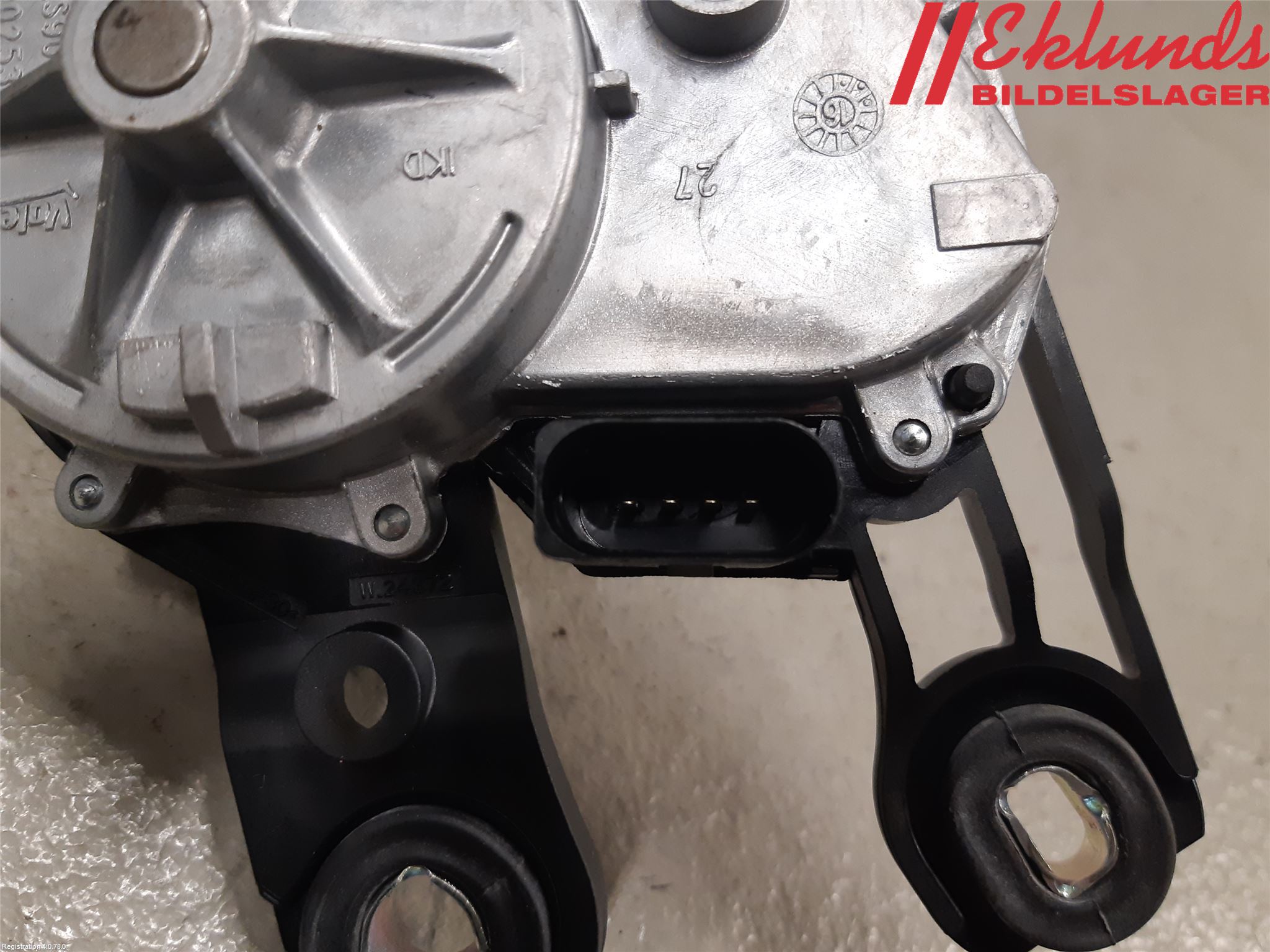 Volkswagen VW GOLF / E-GOLF VII 13-20 Torkarmotor Baklucka