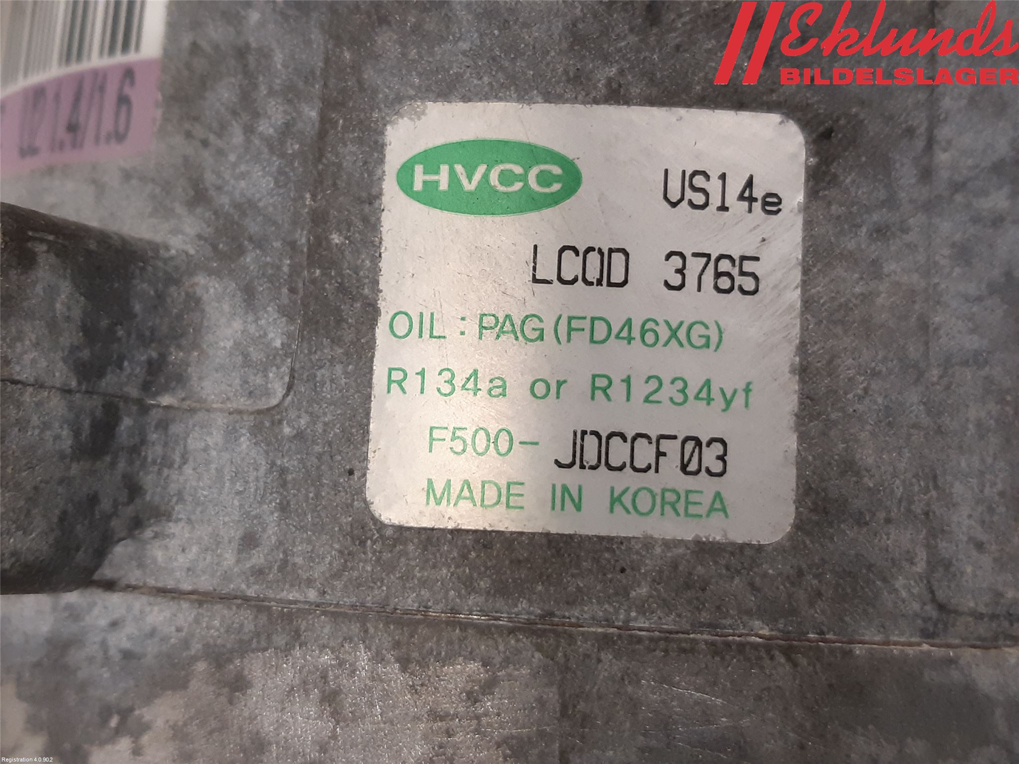 Kia CEED 12-18 Ac Kompressor