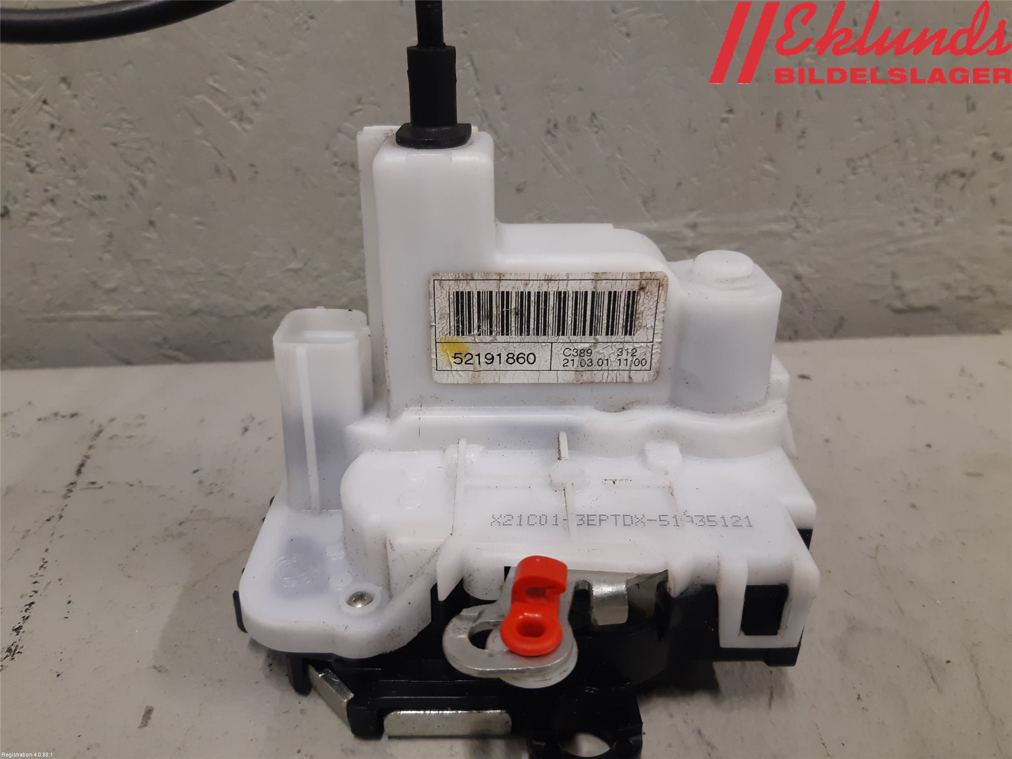 Fiat 500e 20- Låskista-Dörrlås