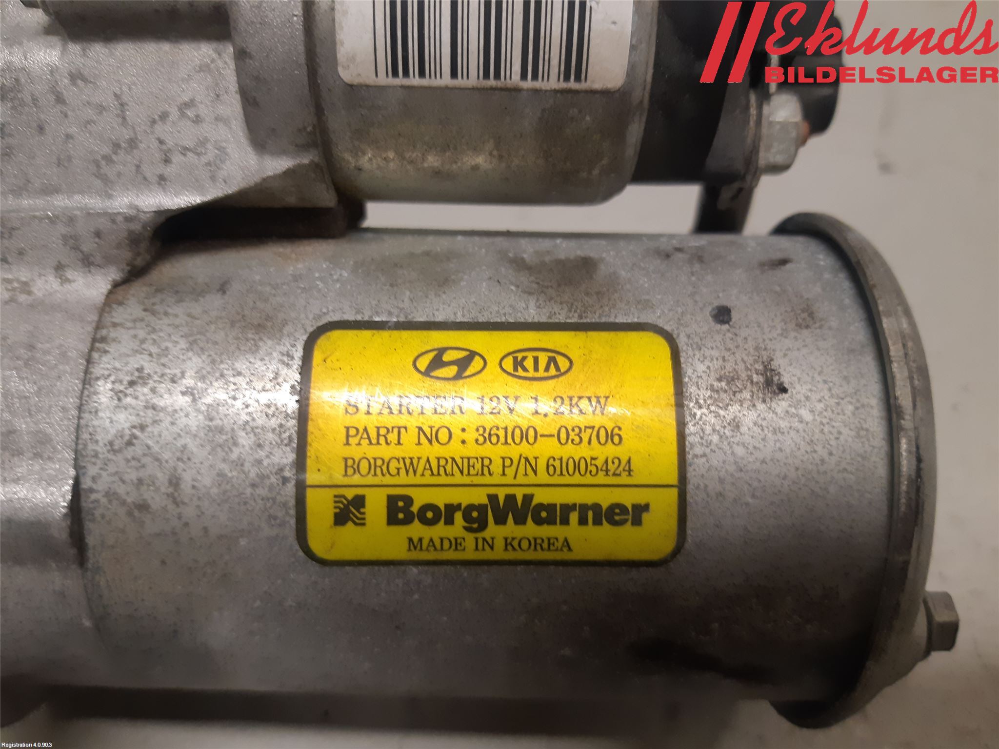 Kia CEED/CEED SW 19- Startmotor