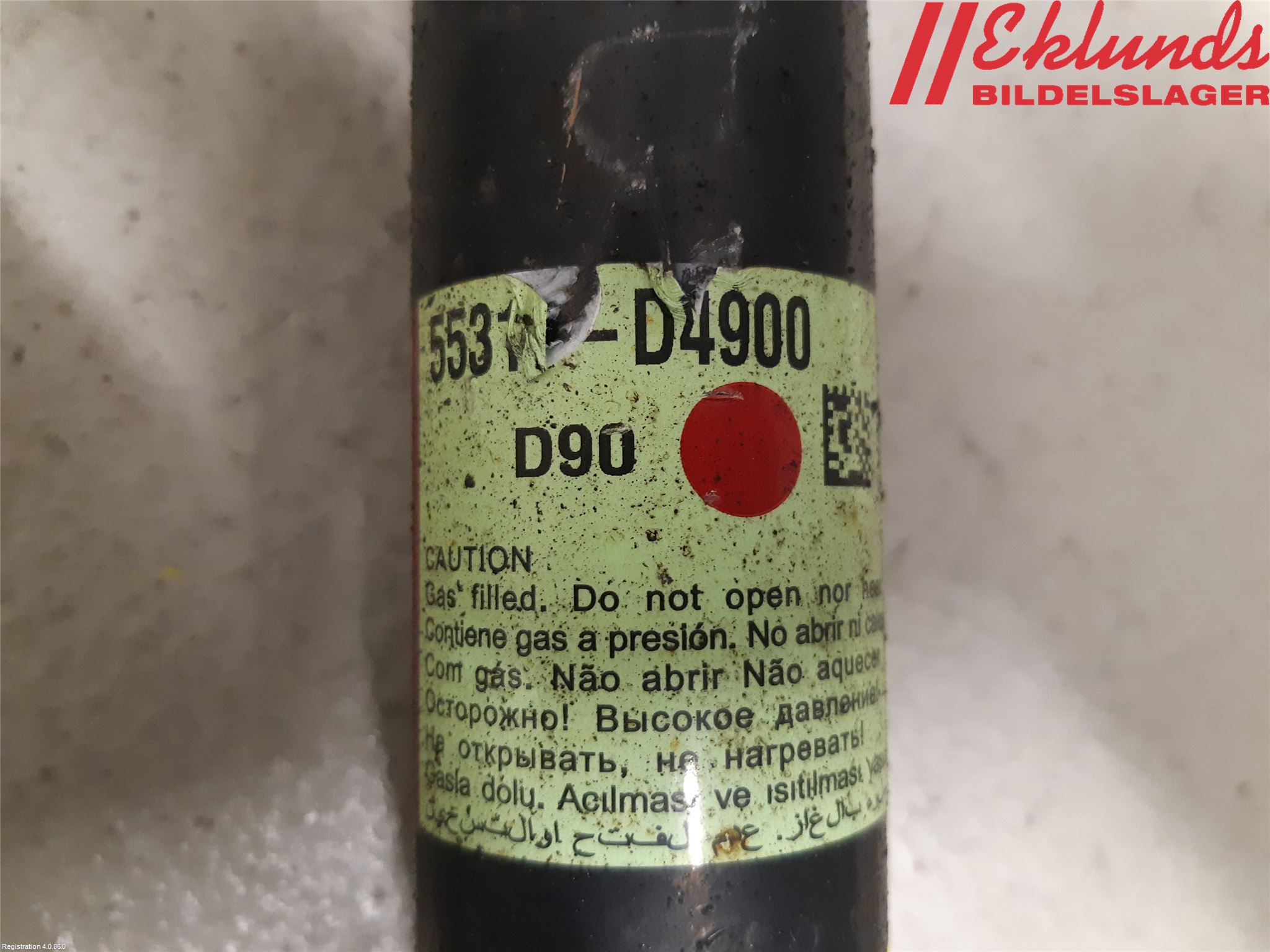 Kia OPTIMA 16-20 Stötdämpare Bak