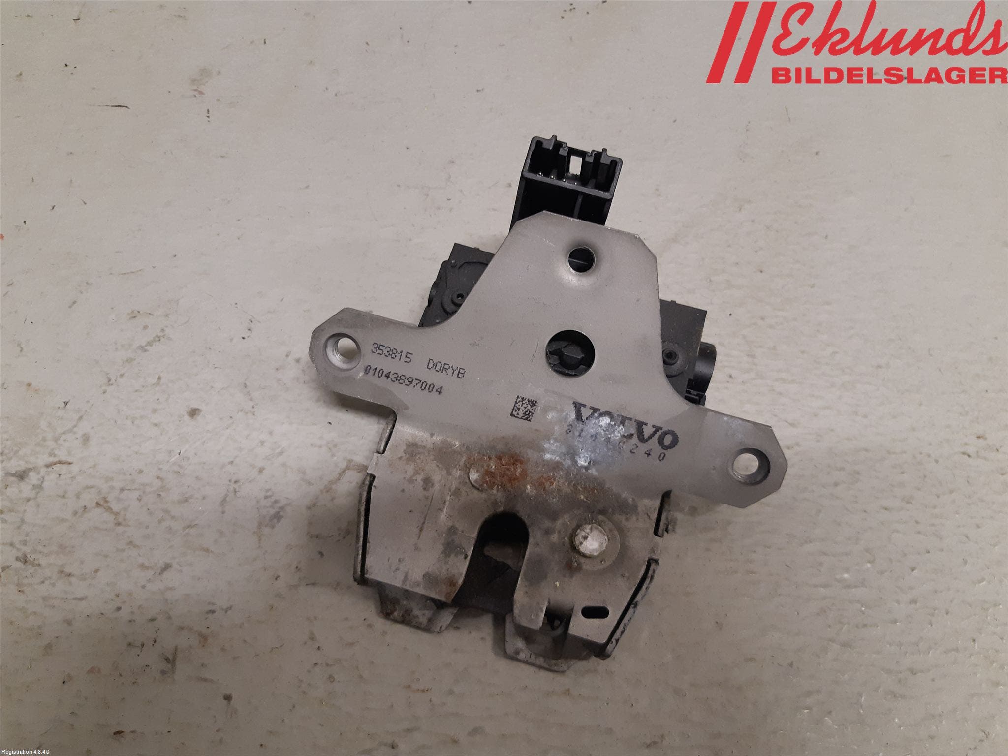 Volvo V60 14-18 Låskista Baklucka