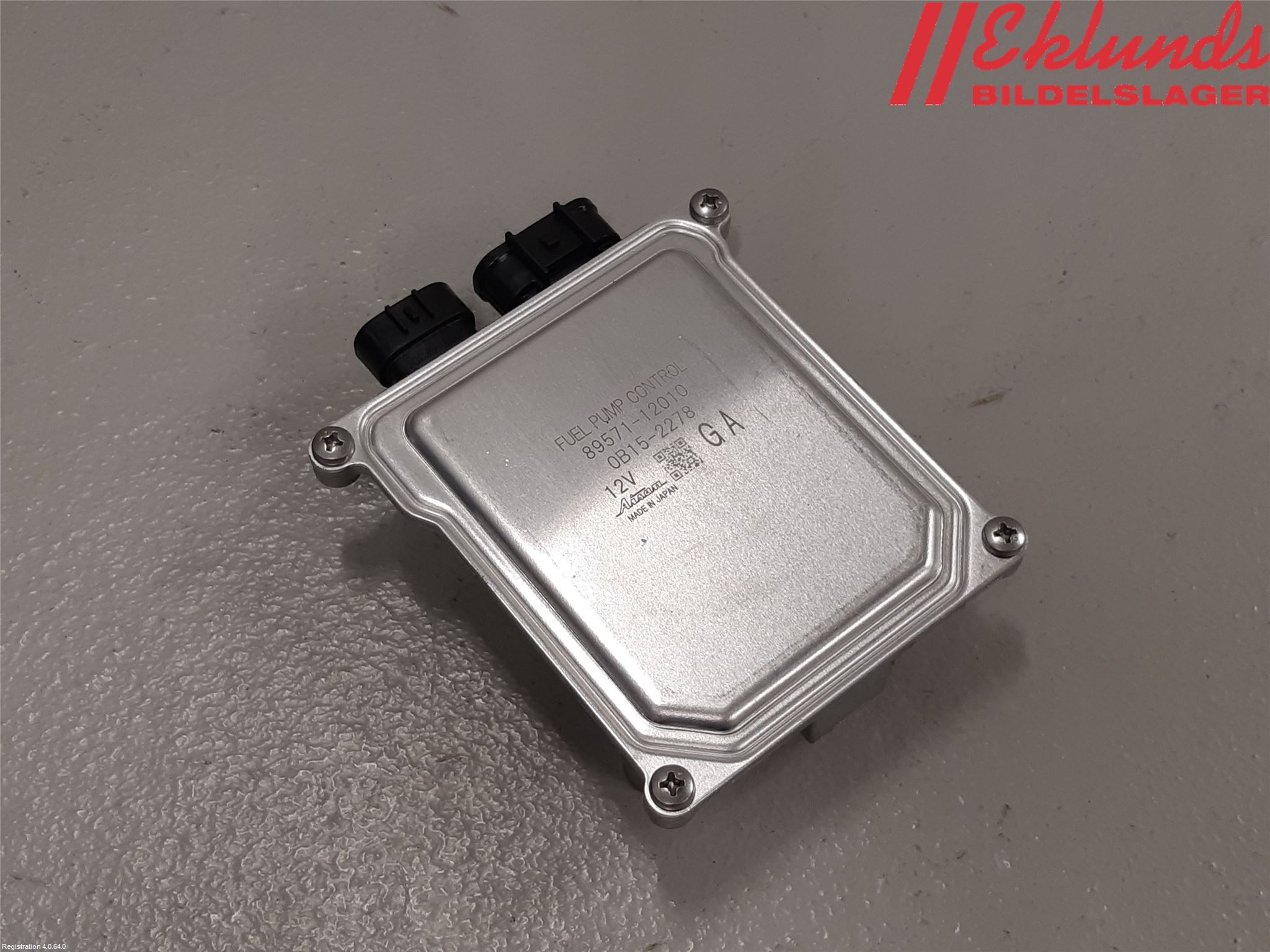 Toyota RAV4 19- Styrenhet Bränslepump