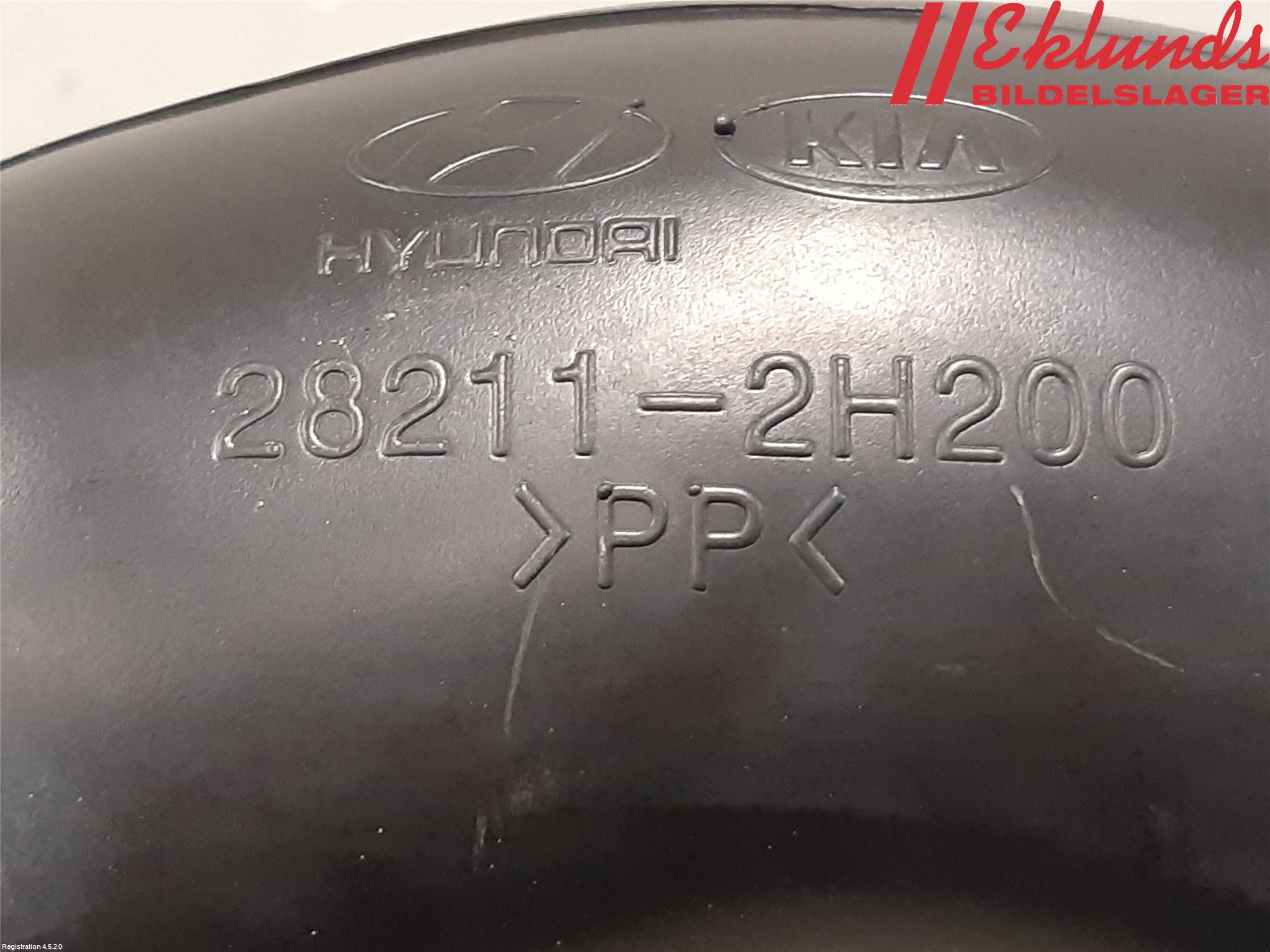 Hyundai i30 FD 07-12 Förg-Bälg-Rör Mot Luftr